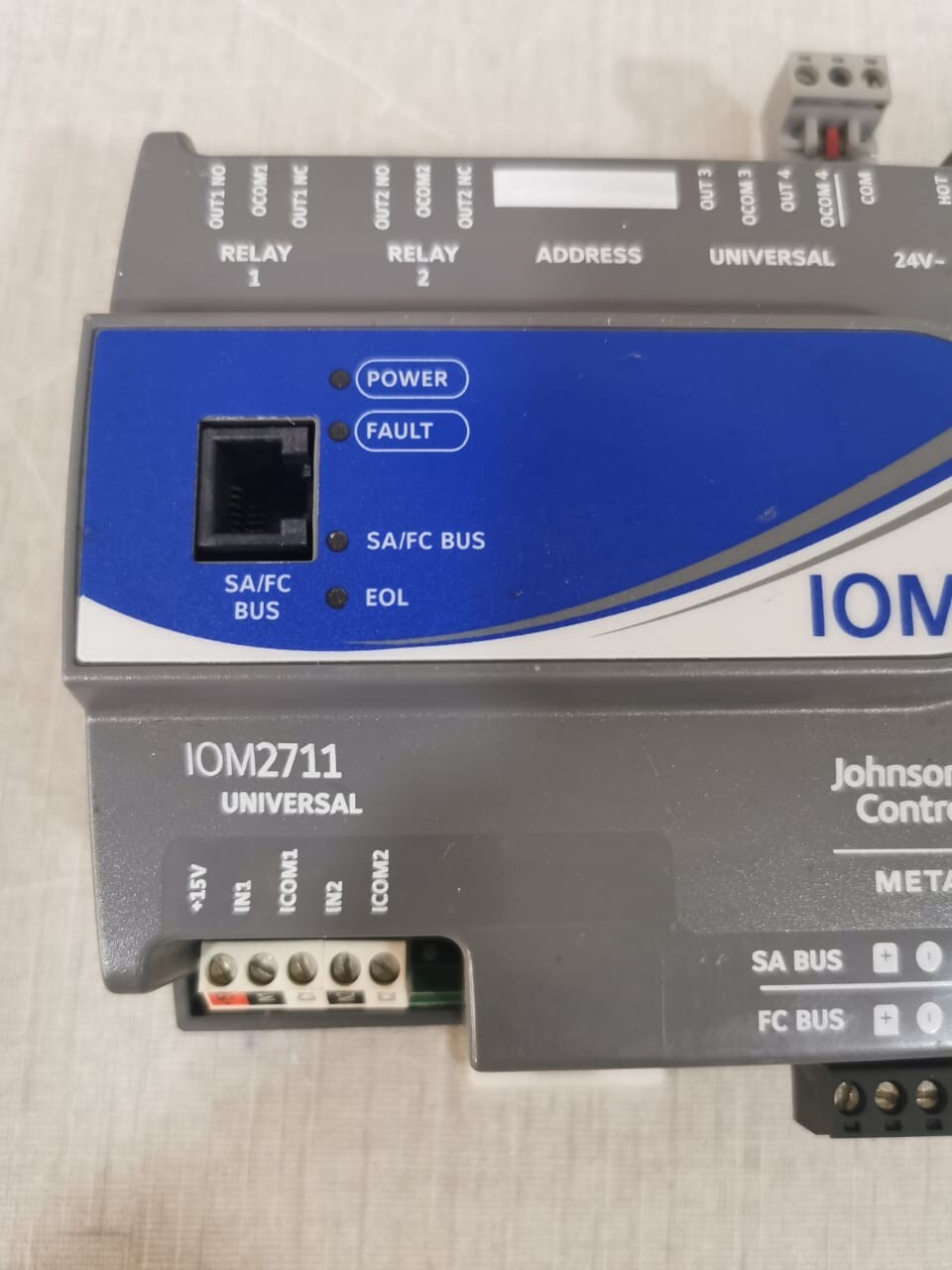 Johnson Controls IOM2711 Johnson Controls IOM2711 Input/Output Expansion Module Rev D Ver 5.1.3 5