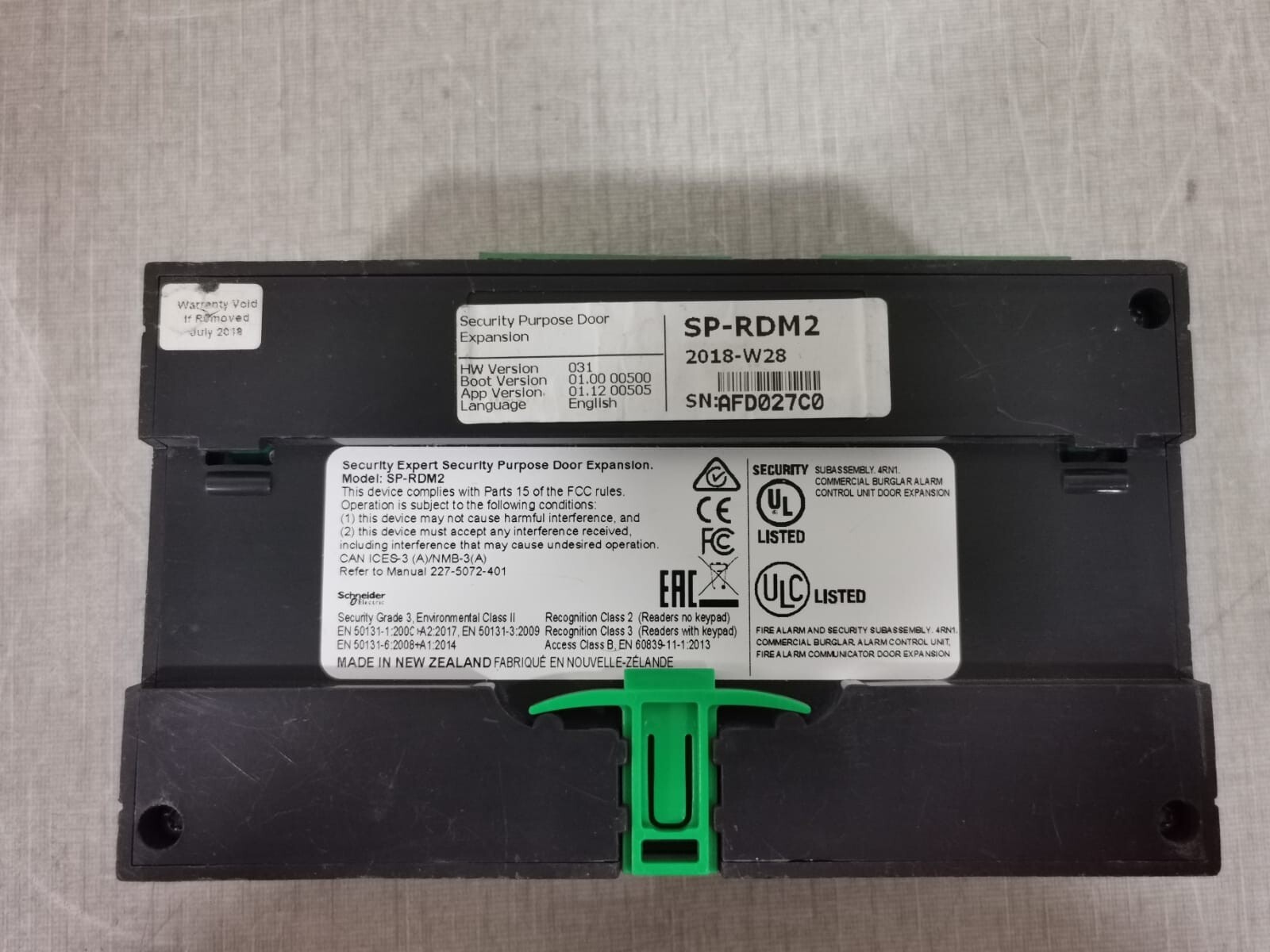 Schneider Electric SP-RDM2 SCHNEIDER ELECTRIC Security Purpose Door Expansion SP-RDM2 9