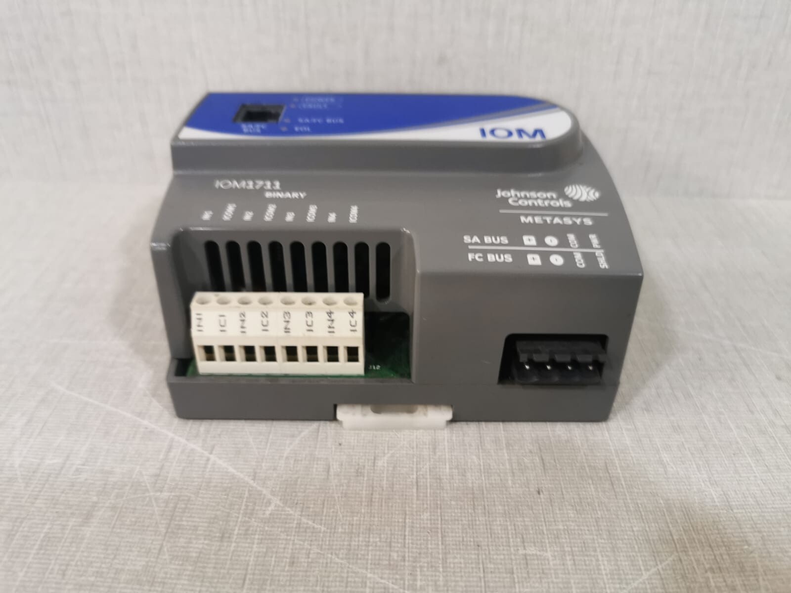 Johnson Controls MS-IOM1711-0 REV D Ver 5.1.3 JOHNSON CONTROLS METASYS IOM1711 MODULE MS-IOM1711-0 REV D Ver 5.1.3 5