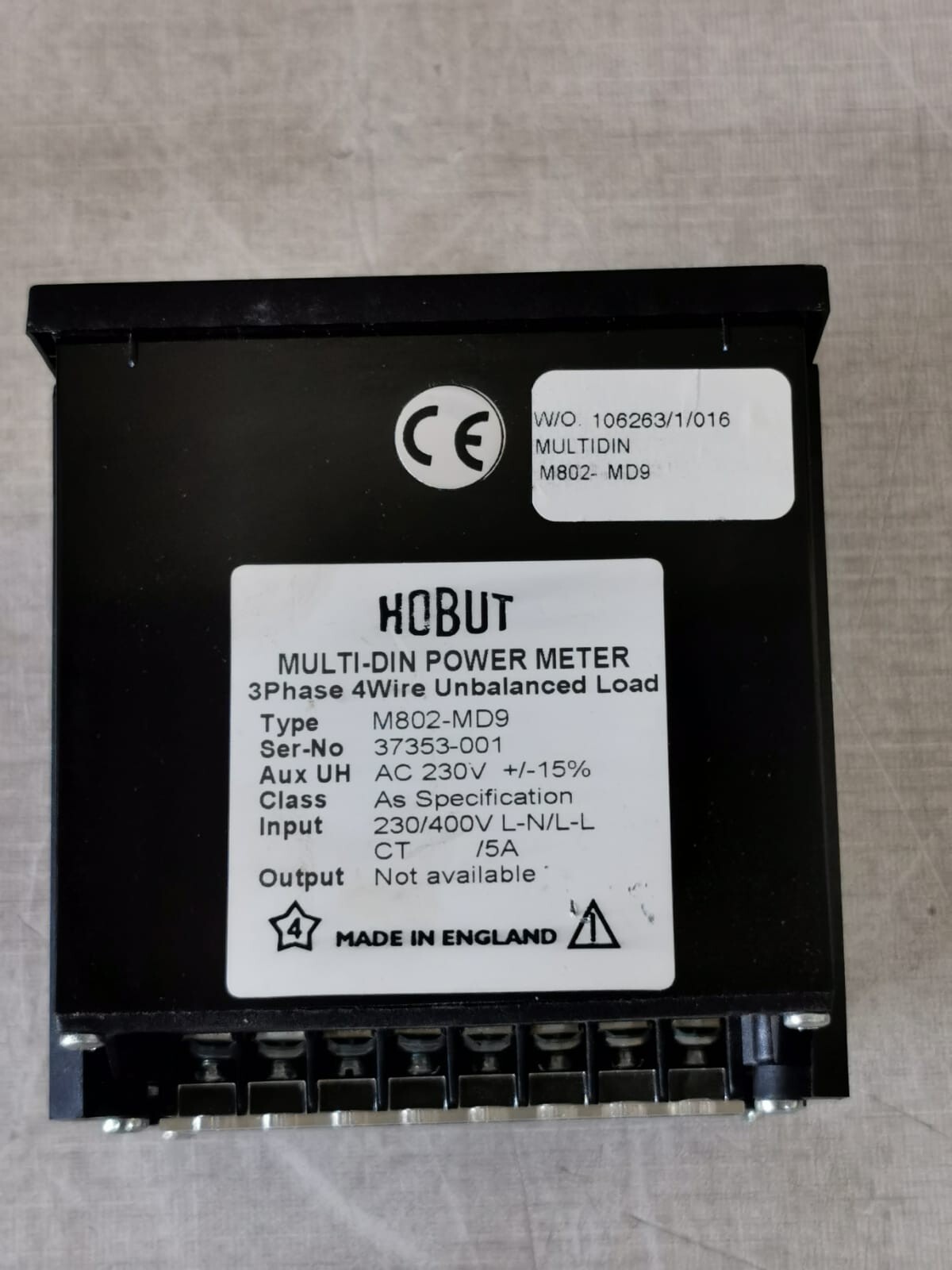 HOBUT M802-MD9 HOBUT M802-MD9 Multi-Din Power Measuring System 2
