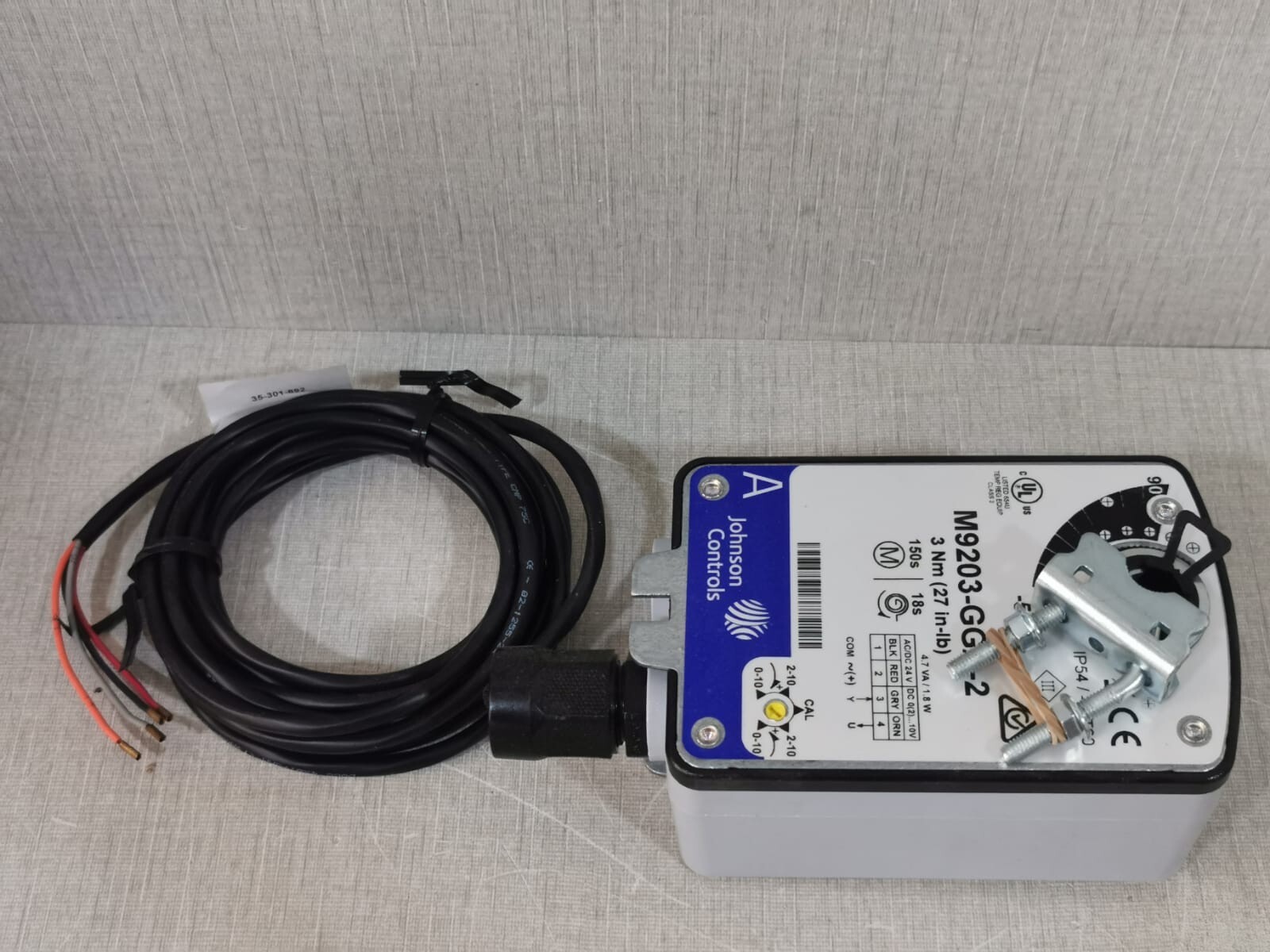 Johnson Controls M9203-GGA-2 Johnson Controls M9203-GGA-2 Electric Actuator 7