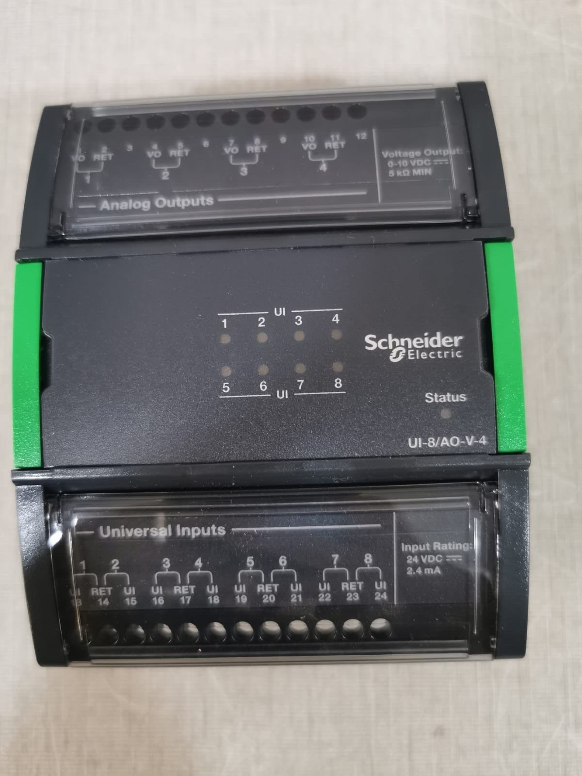 Schneider Electric SXWUI8V4X10001 Schneider Electric UI-8/AO-V-4 SXWUI8V4X10001 I/O Module [OTHERS] 4