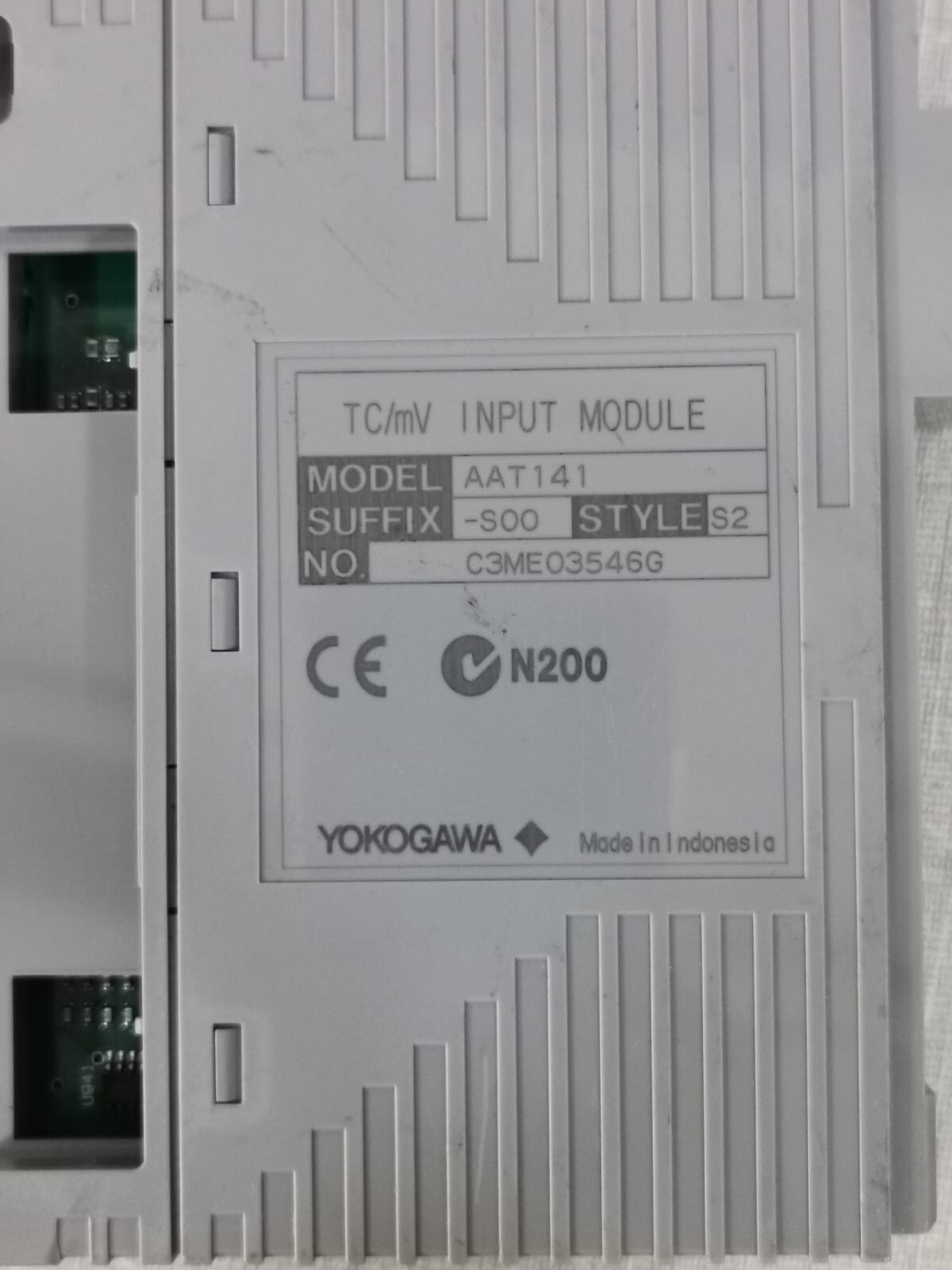 Yokogawa AAT141 -S00 S2 Yokogawa AAT141 TC /MV Input Module AAT141-S00 S2 4