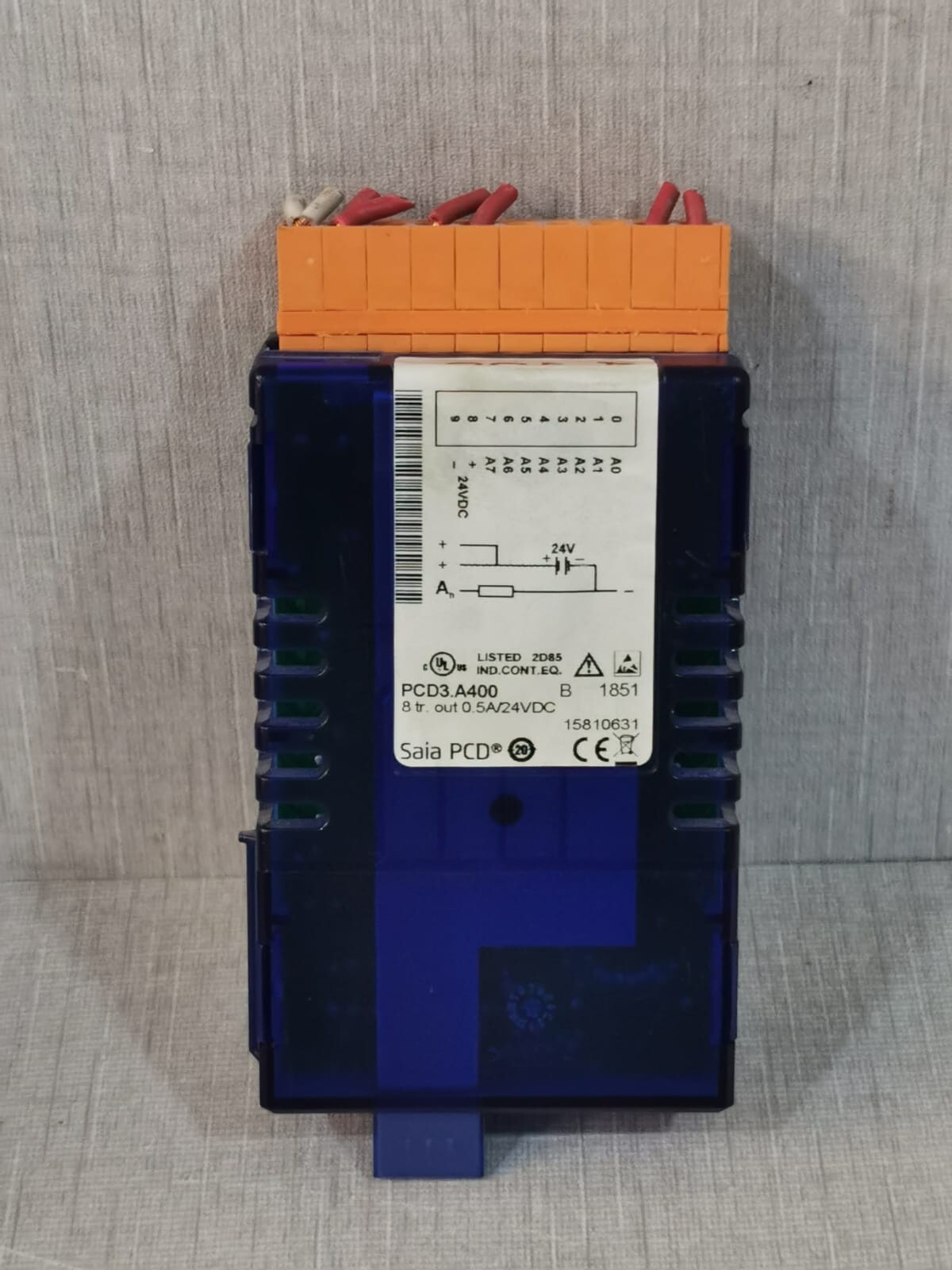 SAIA BURGESS PCD3.A400 SAIA BURGESS PCD3.A400 OUTPUT MODULE 10