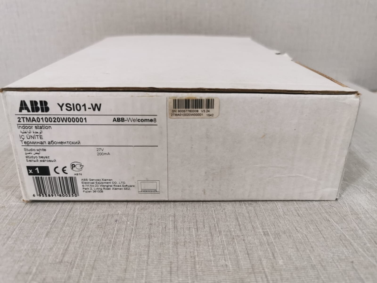 ABB 2TMA010020W00001 ABB YSI01 Indoor Station 2TMA010020W00001 ABB-Welcome 8 Series 2