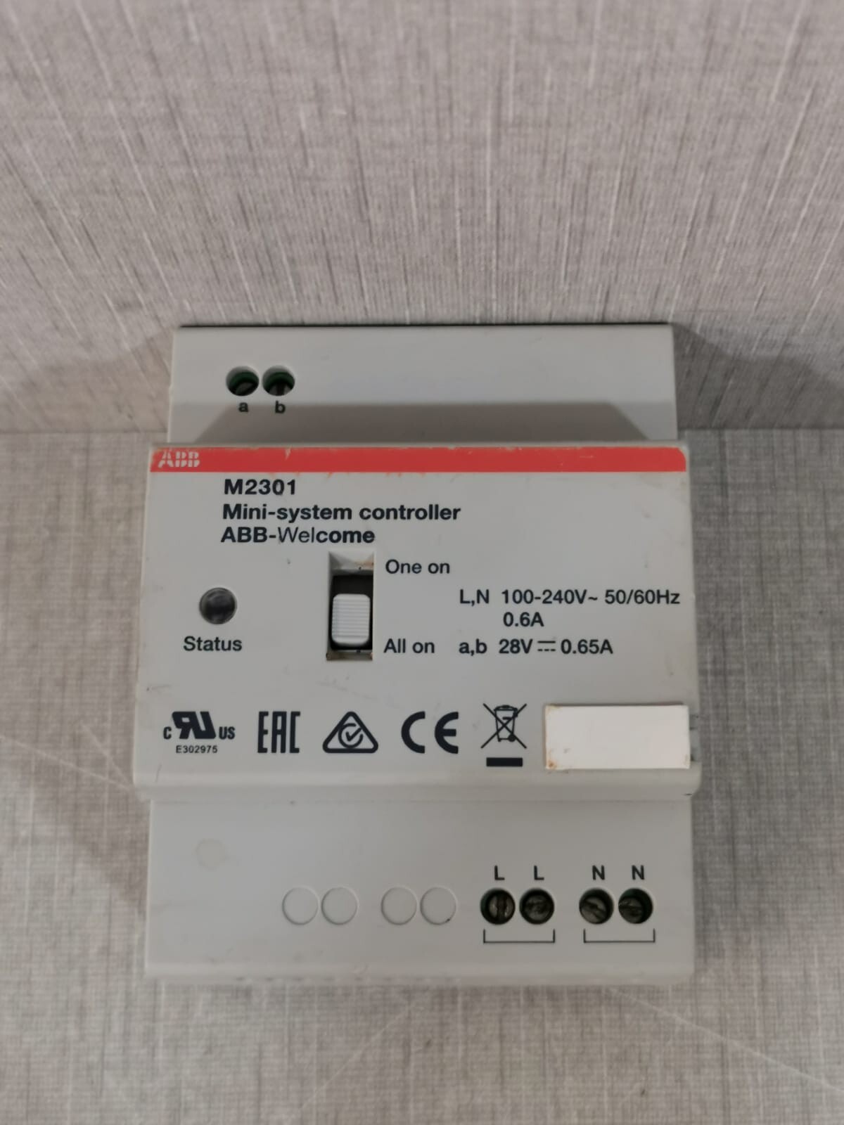 ABB M2301 ABB M2301 Mini-System Controller ABB-Welcome 2TMA070080W0012 3