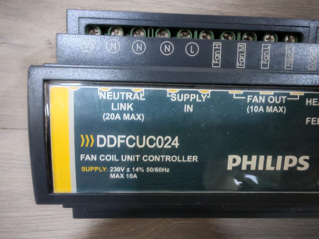 Philips DDFCUC024 PHILIPS DYNALITE DDFCUC024 FAN COIL UNIT CONTROLLER 2