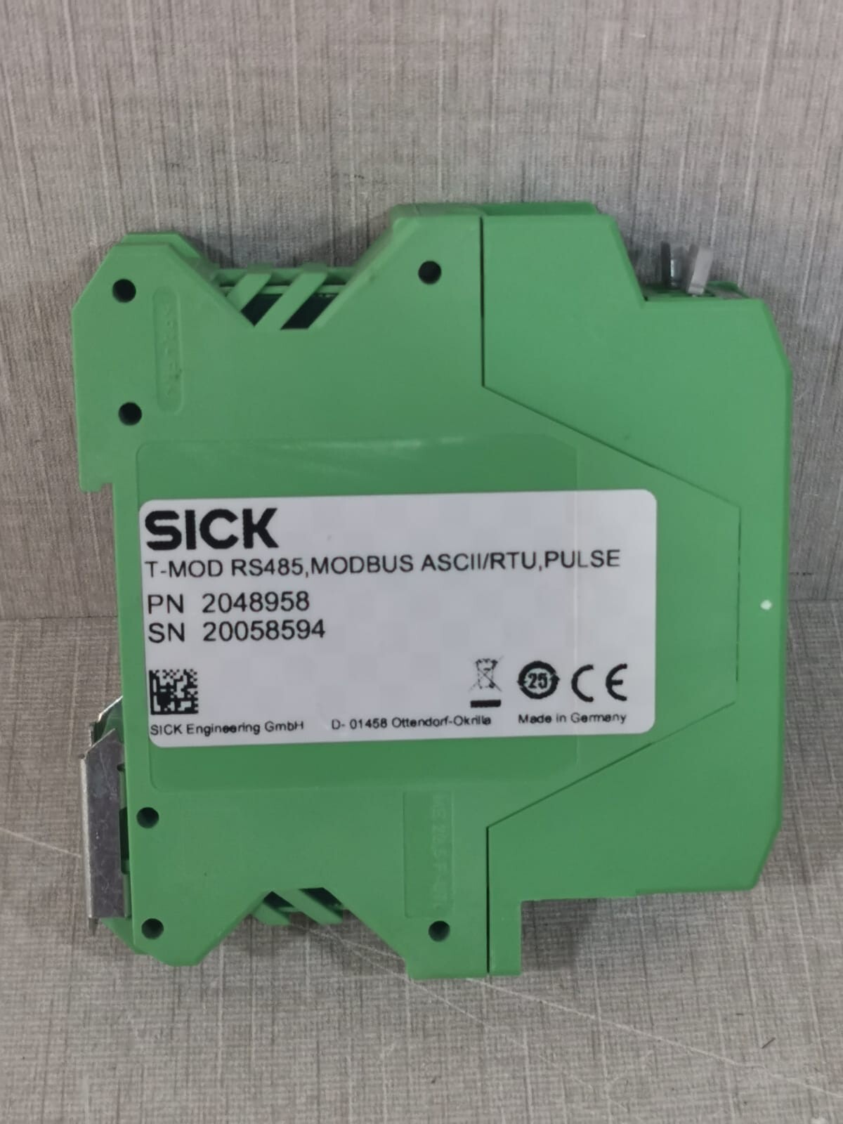 SICK 2048958 SICK MCU INTERFACE MODULE 2048958 T-MOD RS485 MODBUS ASCII/RTU, PULSE 4