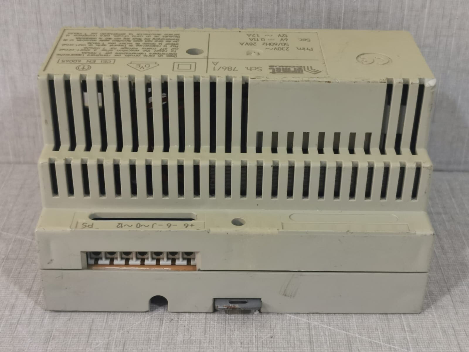 Urmet 786/1 Urmet Domus 786/1 Power Supply 3