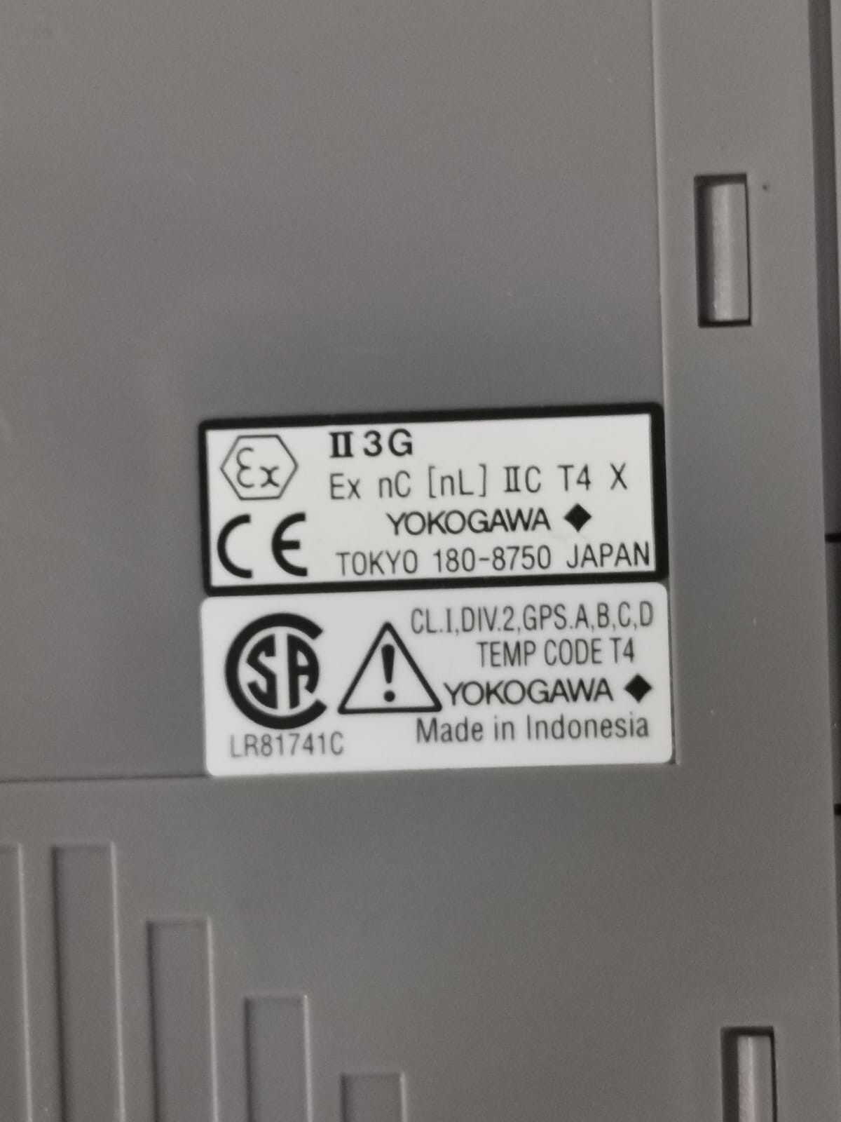 Yokogawa AAR181 Yokogawa AAR181 RTD Input Module AAR181-S00 S2 4