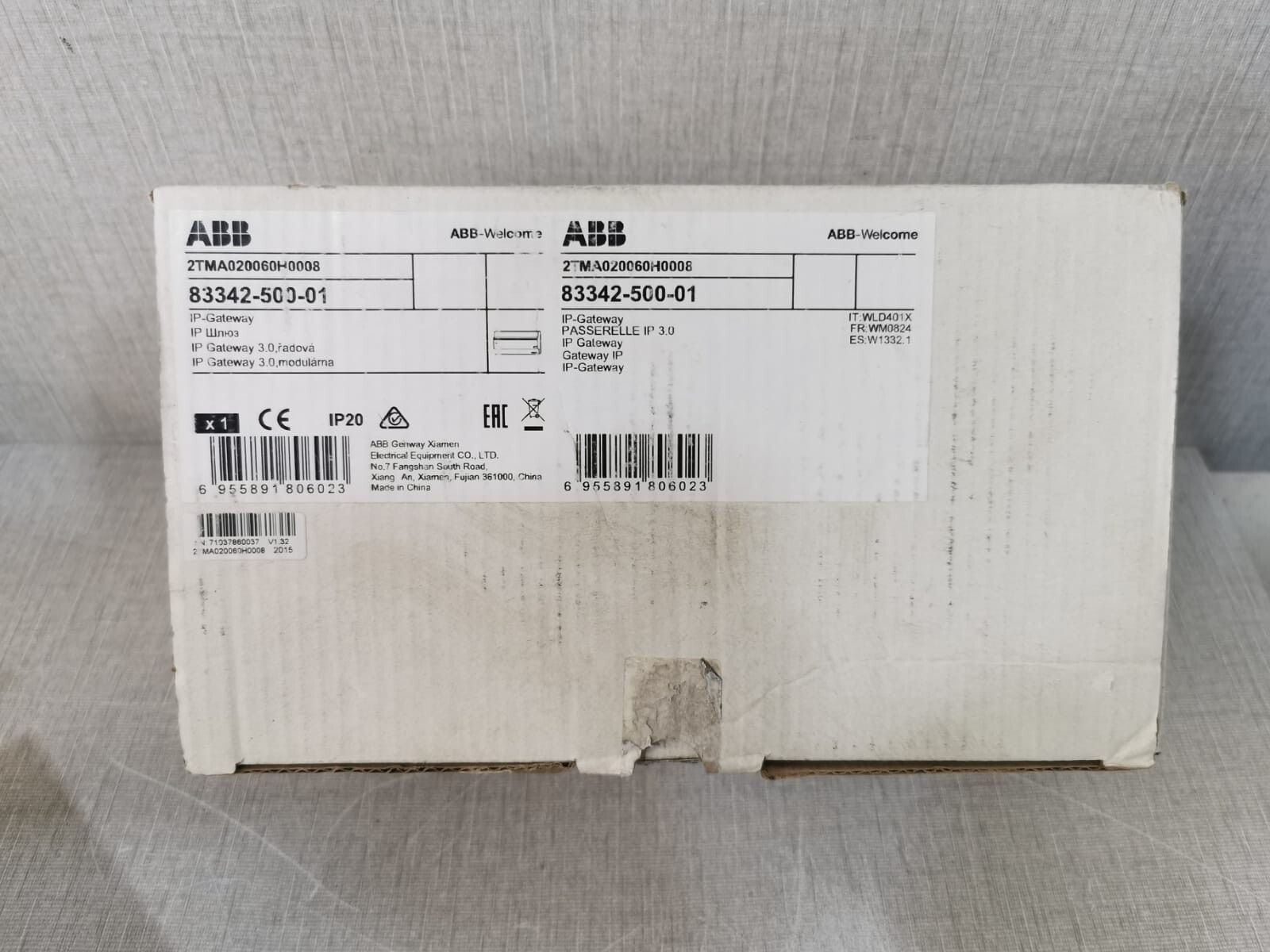 ABB 2TMA020060H0008 ABB 2TMA020060H0008/ 83342-500-01, ip-gateway abb-welcome 83342-5 9