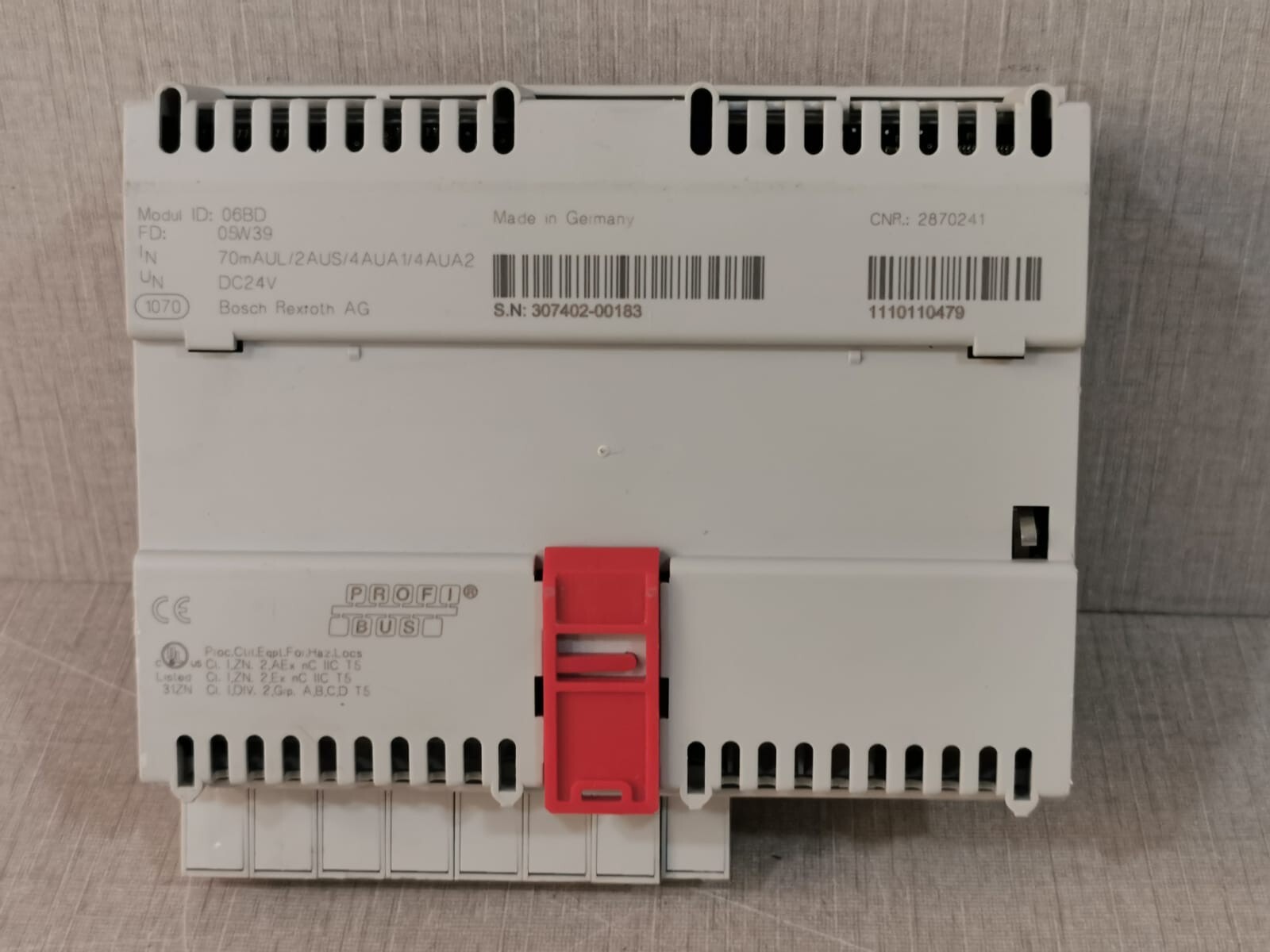 Rexroth R-ILB PB 24 DI16 DO16 Rexroth Profibus R-ILB PB 24 DI16 DO16 / R911307402-101 7