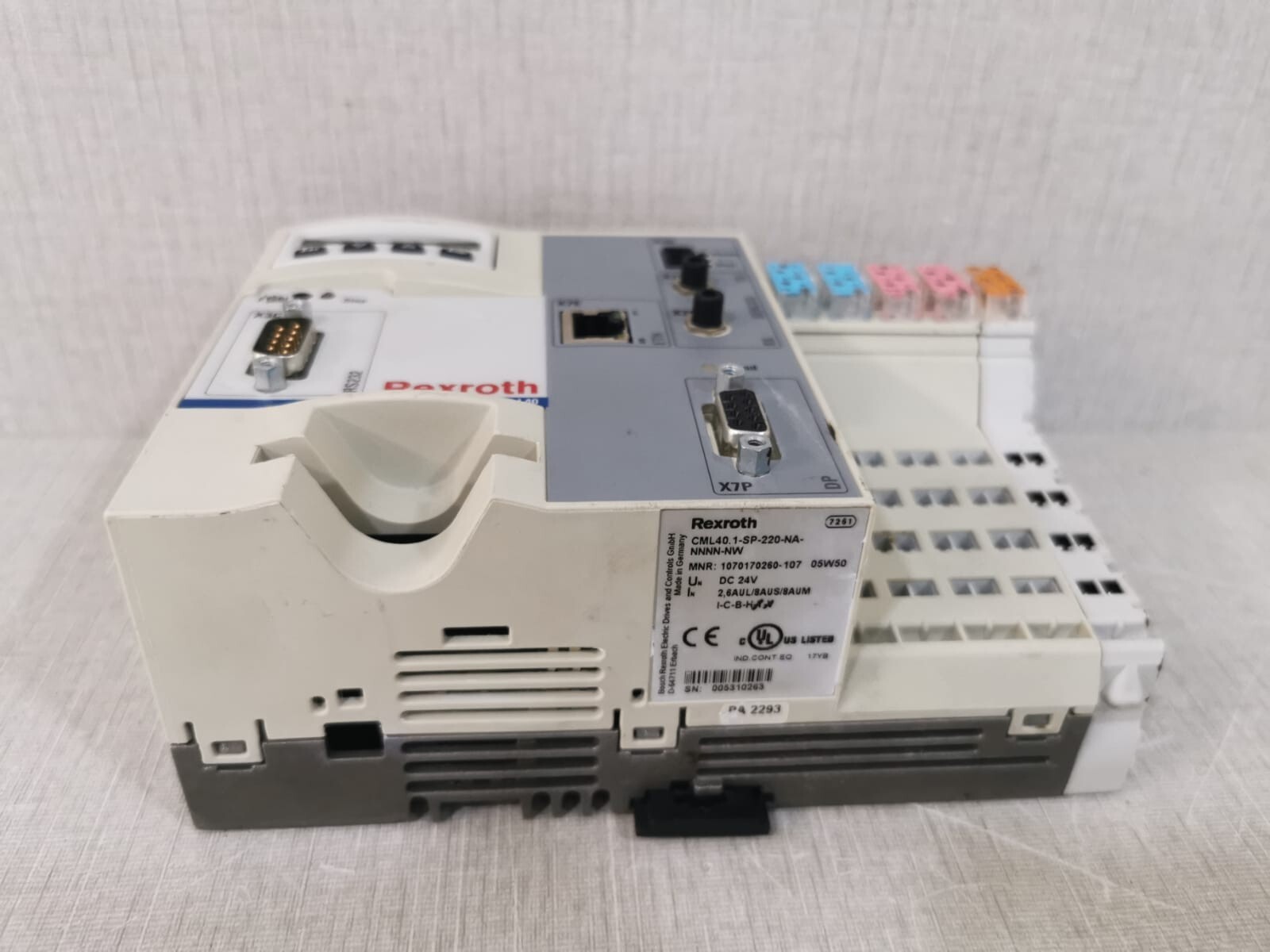 Rexroth CML40.1-SP-220-NA-NNNN-NW Rexroth CML40.1-SP-220-NA-NNNN-NW IndraControl L40 DC 24V 4
