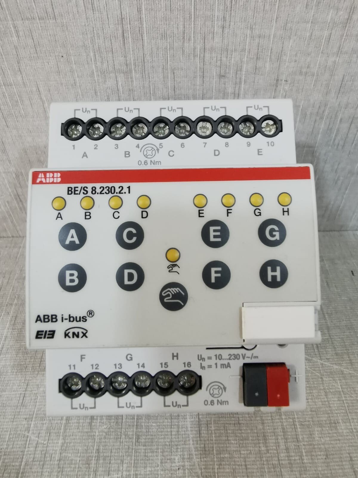 ABB BE/S8.230.2.1 ABB i-bus KNX BE/S8.230.2.1 Binary Input, 8 Fold 2CDG110093R0011 2