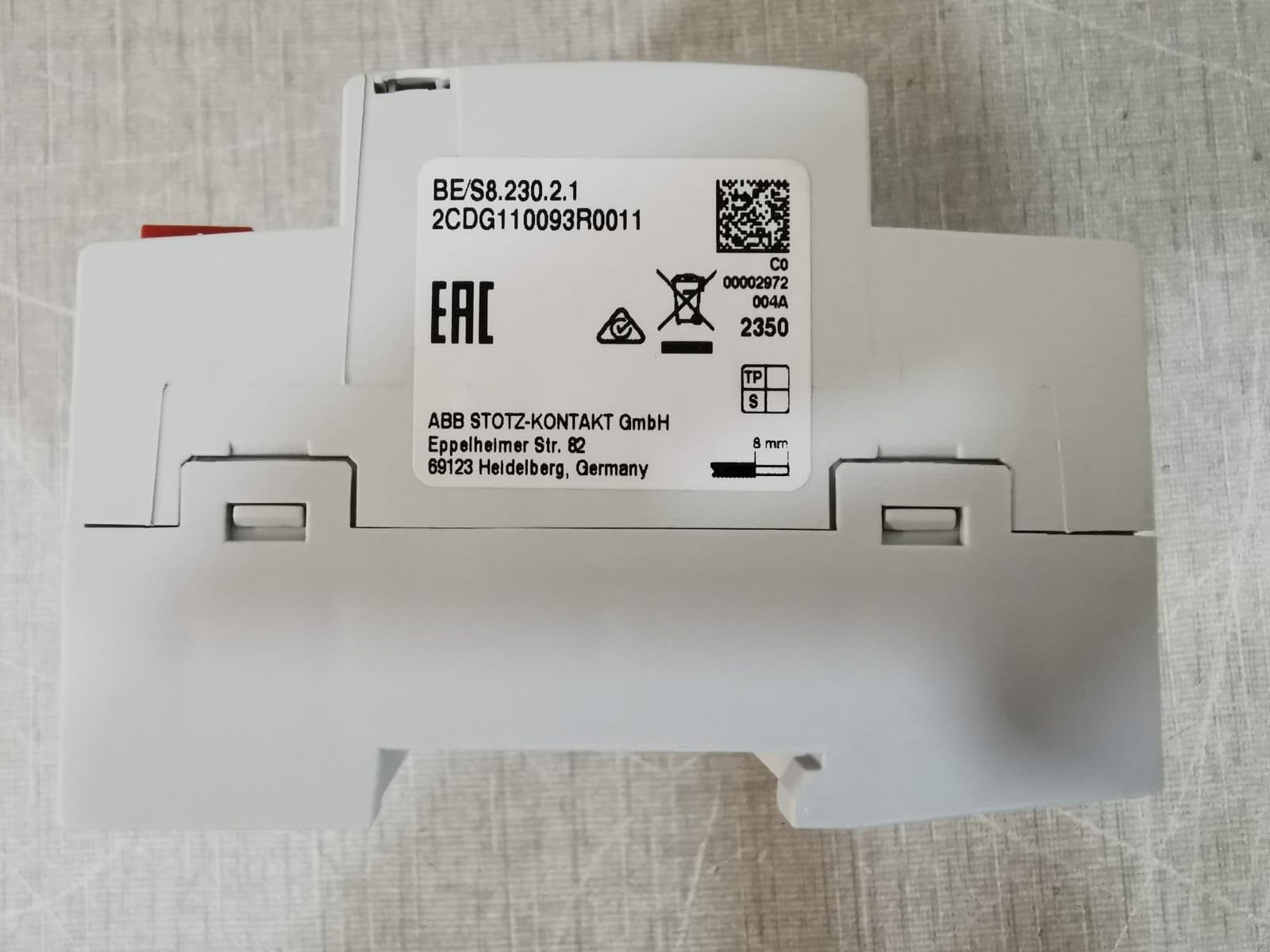 ABB BE/S8.230.2.1 ABB i-bus KNX BE/S8.230.2.1 Binary Input, 8 Fold 2CDG110093R0011 3