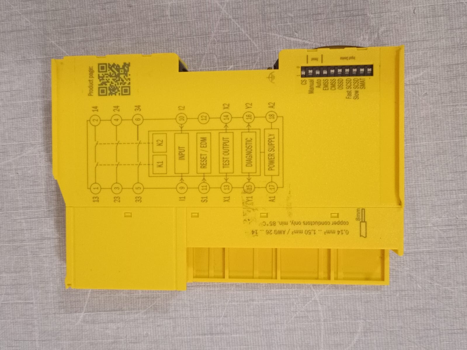 sick RLY3-MULT100 SICK Safety Relay RLY3-MULT100 1100692- MISSING TERMINAL CONNECTOR 2