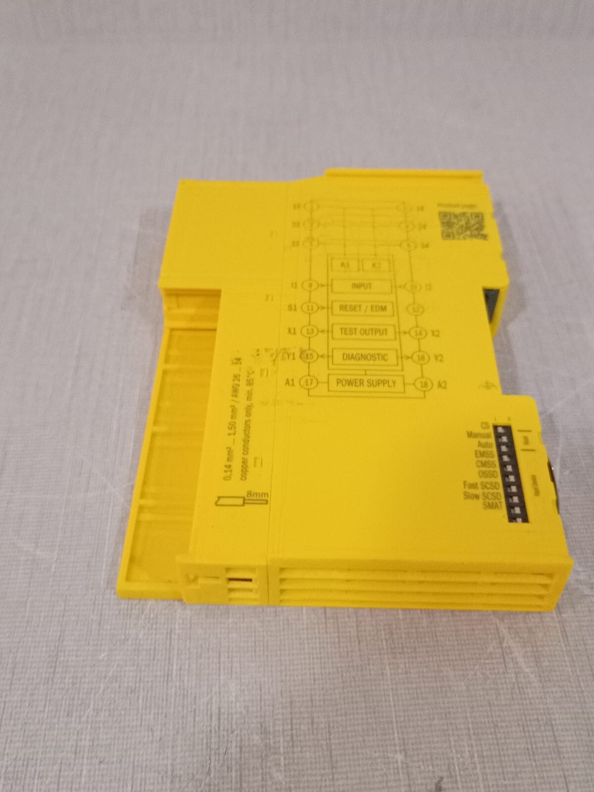 sick RLY3-MULT100 SICK Safety Relay RLY3-MULT100 1100692- MISSING TERMINAL CONNECTOR 6