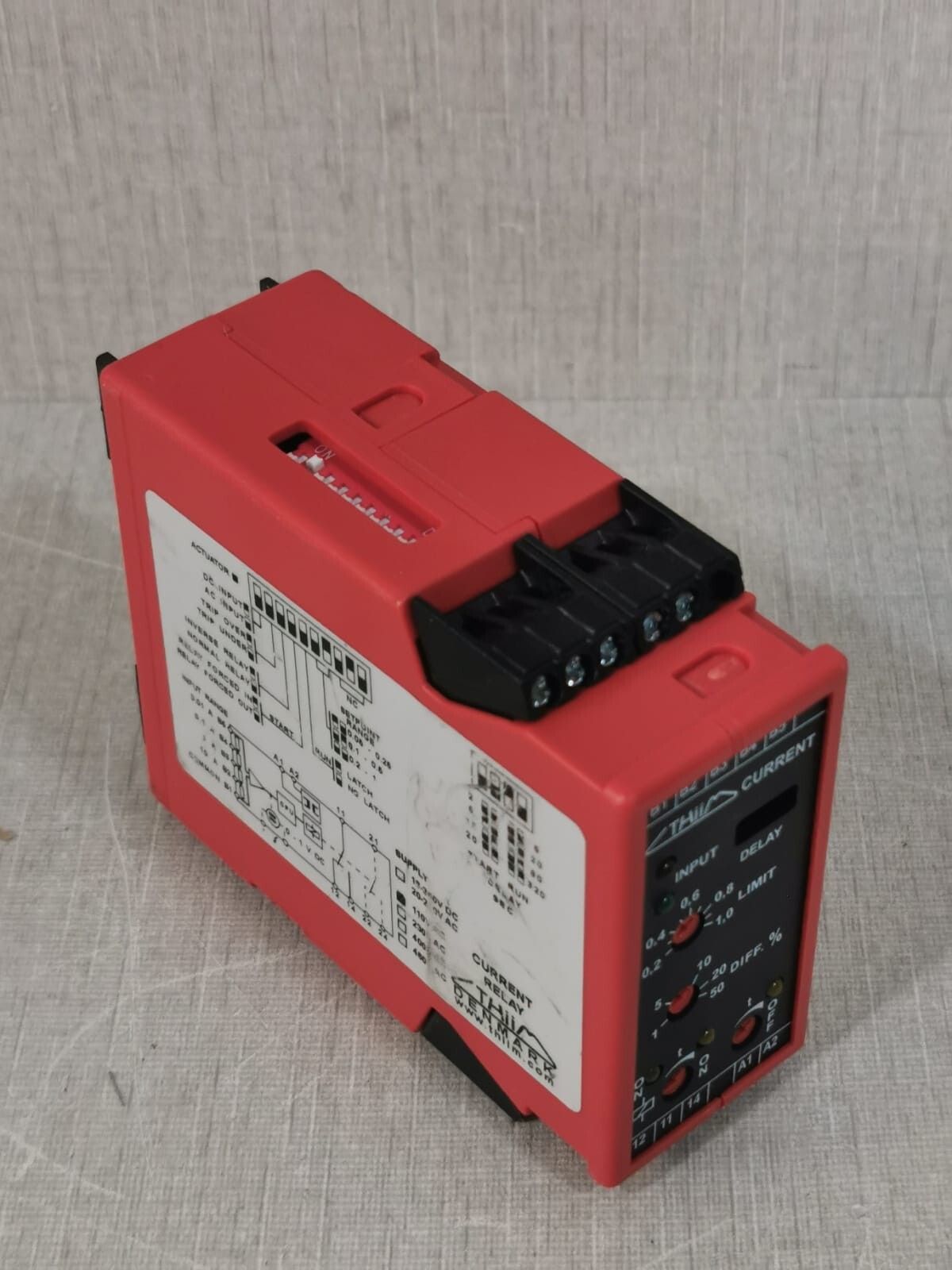UNKNOWN B110 Thiim IMCA B110 DA3C Multifunction Current Measuring Relay 4