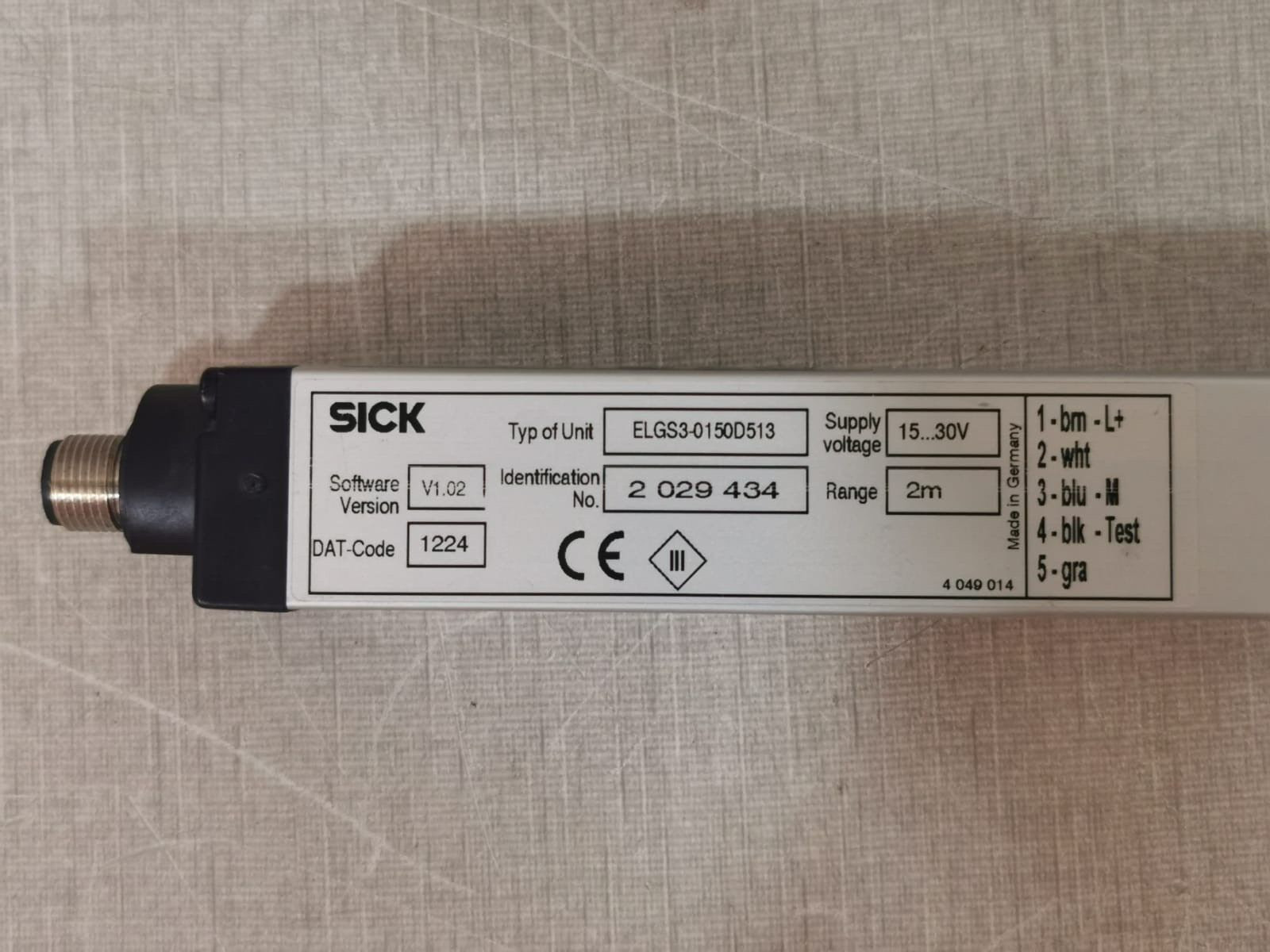 SICK ELGS3-0150D513 SICK ELGS3-0150D513 Beam Sensor 2