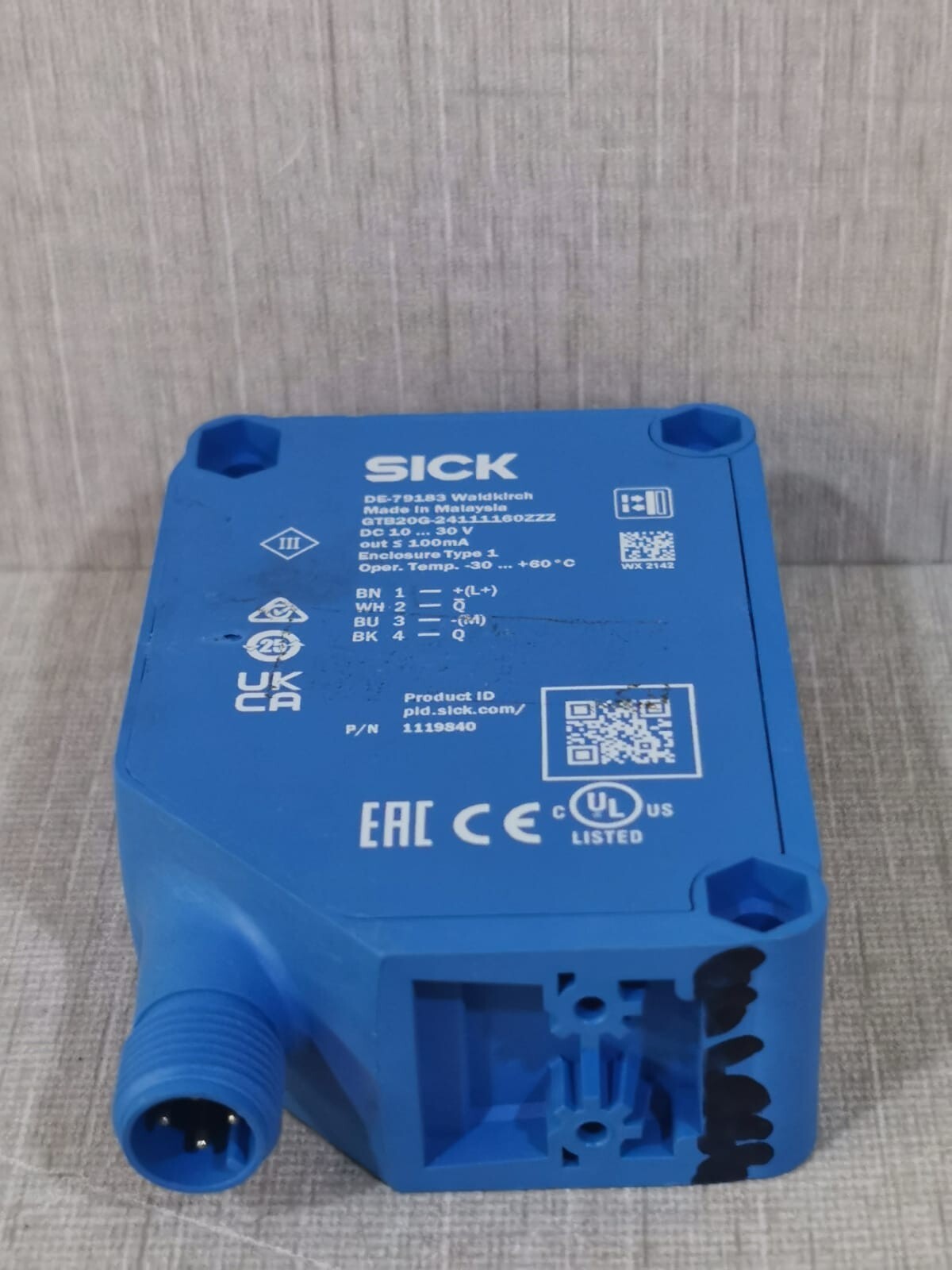 SICK DE-79183 SICK DE-79183 GTB20G-24111160ZZZ DC 10...30 V 3