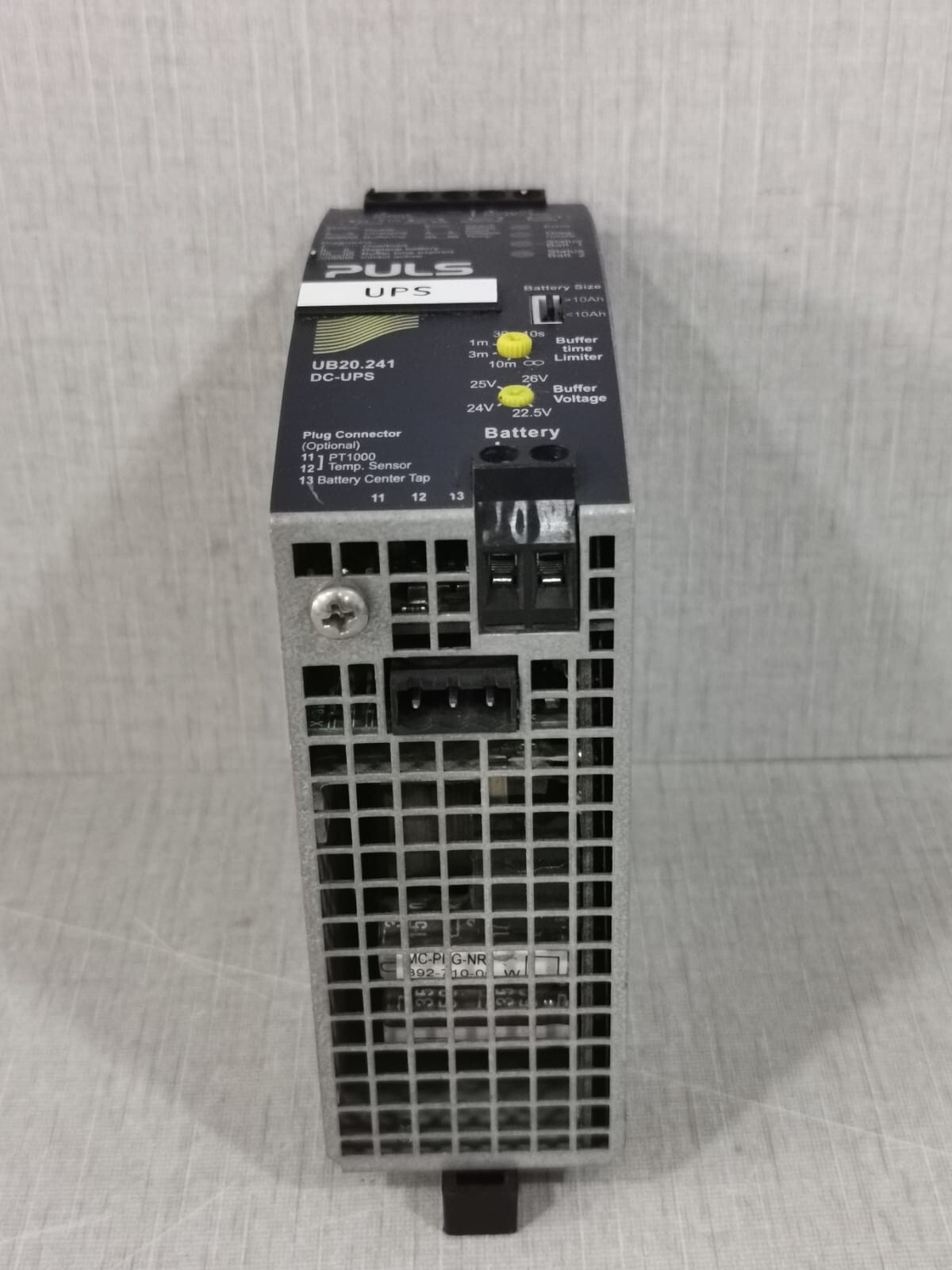 PULS UB20.241 PULS UB20.241 DC-UPS 24V, 20A, UPS Control Unit 480W 10
