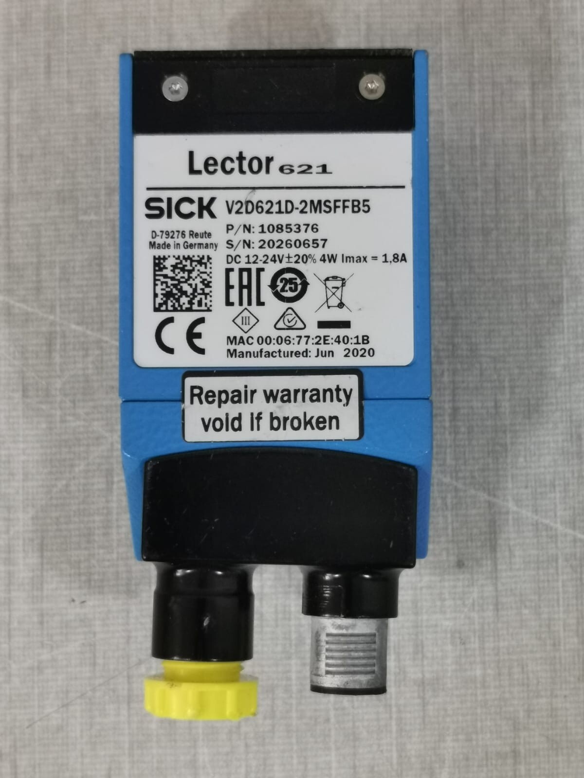 GE V2D621D-2MSFFB5 SICK Lector 621 V2D621D-2MSFFB5 Image-Based Code Readers 3