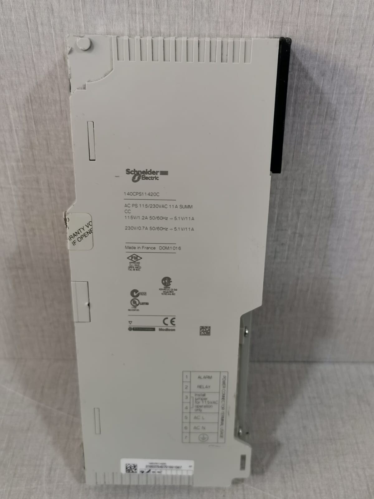 Schneider Electric CPS-114-20 Schneider Electric Modicon 140 CPS 114 20 140CPS11 420C 9