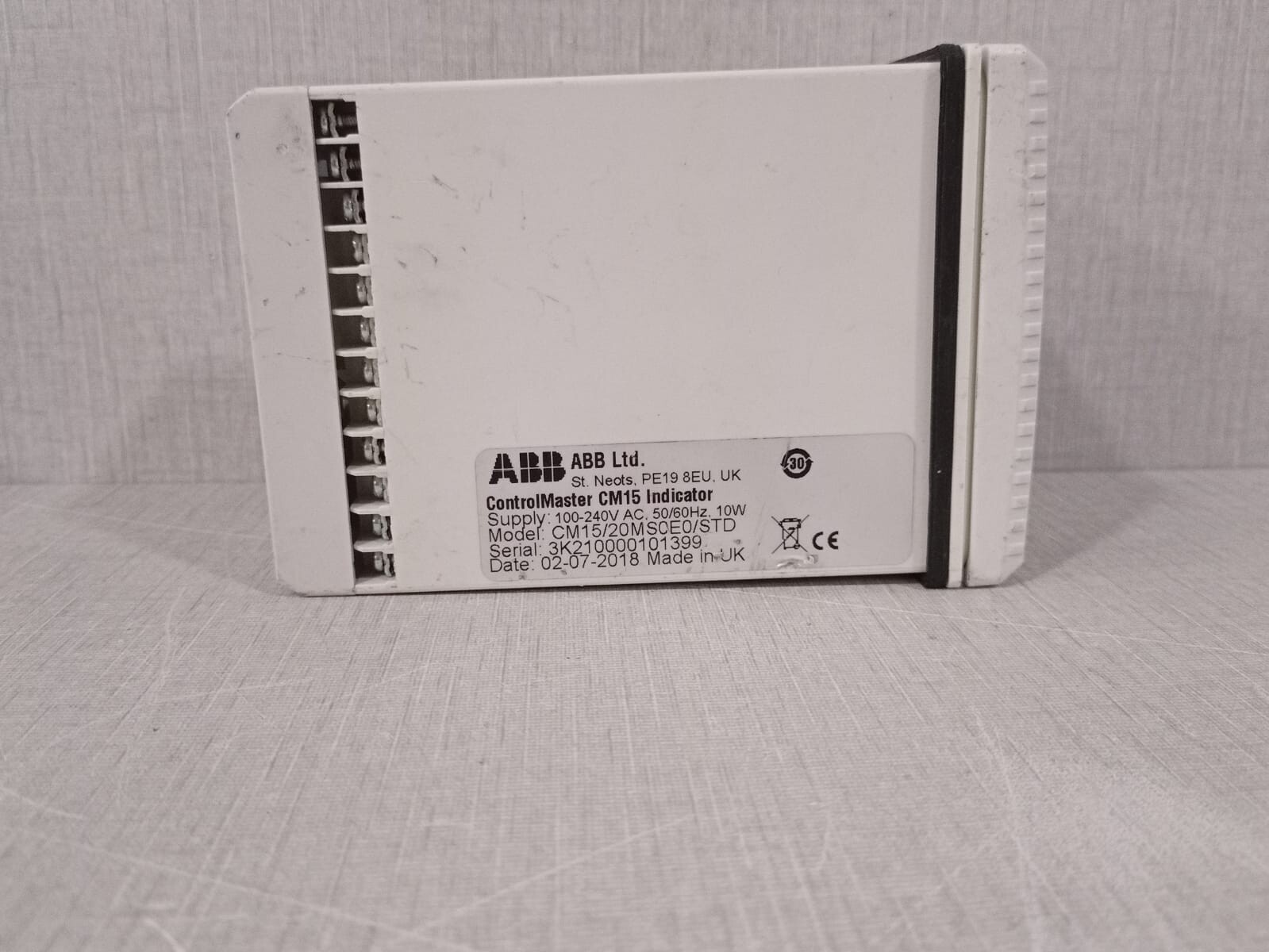 ABB CM15/20MS0E0/STD ABB CM15 ControlMaster CM15 Indicator CM15/20MS0E0/STD 10