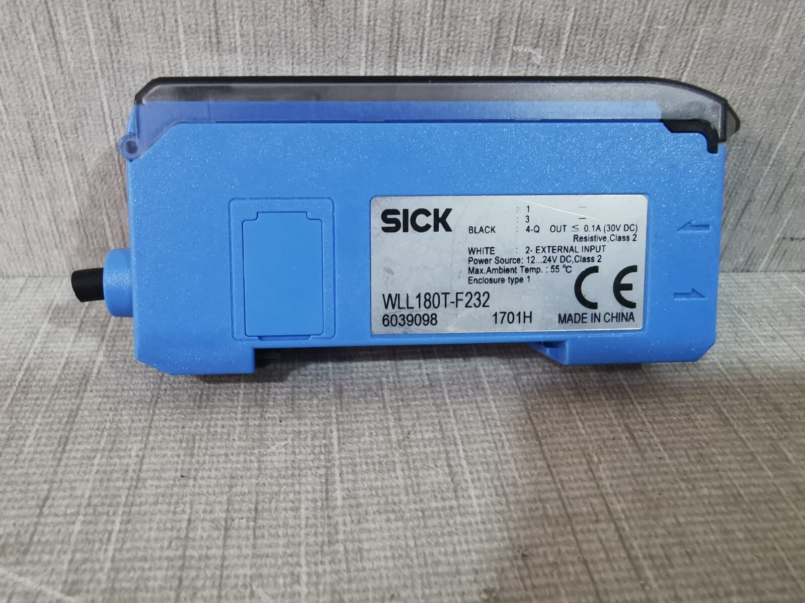 SICK WLL180T-F232 SICK WLL180T-F232 Fiber-optic Sensors 6039098 3