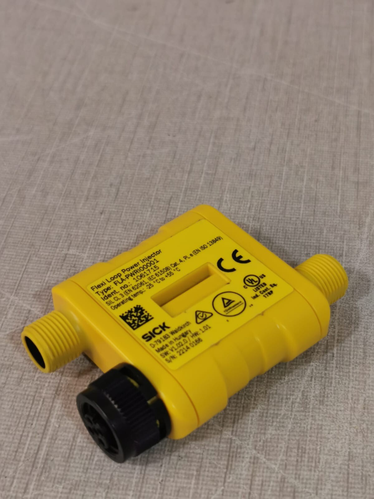 SICK PWRI00001 SICK Flexi Loop Power Injector FLA-PWRI00001 Ident.No. 1061715 4