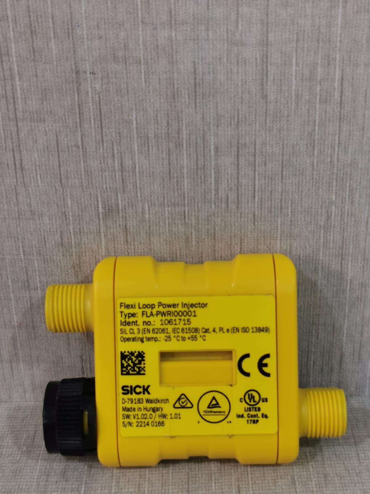 SICK PWRI00001 SICK Flexi Loop Power Injector FLA-PWRI00001 Ident.No. 1061715 6