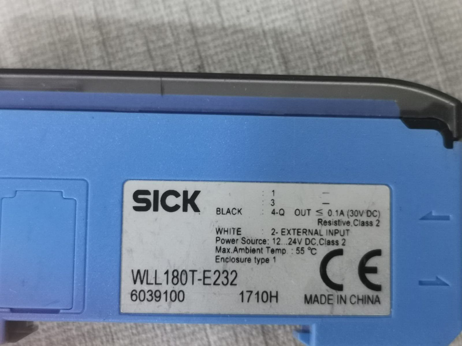 SICK WLL180T-E232 SICK WLL180T-E232 Fiber-optic Sensors 6039100 2
