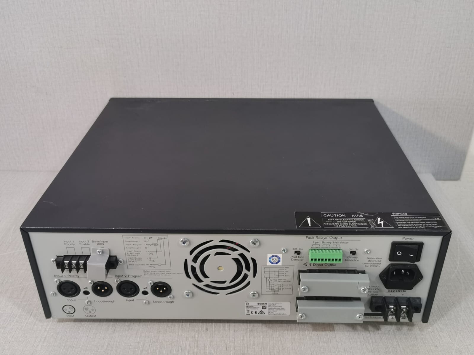 Bosch LBB1938/20 BOSCH LBB1938/20 / F01U025755 Plena Amplifier 480W 3