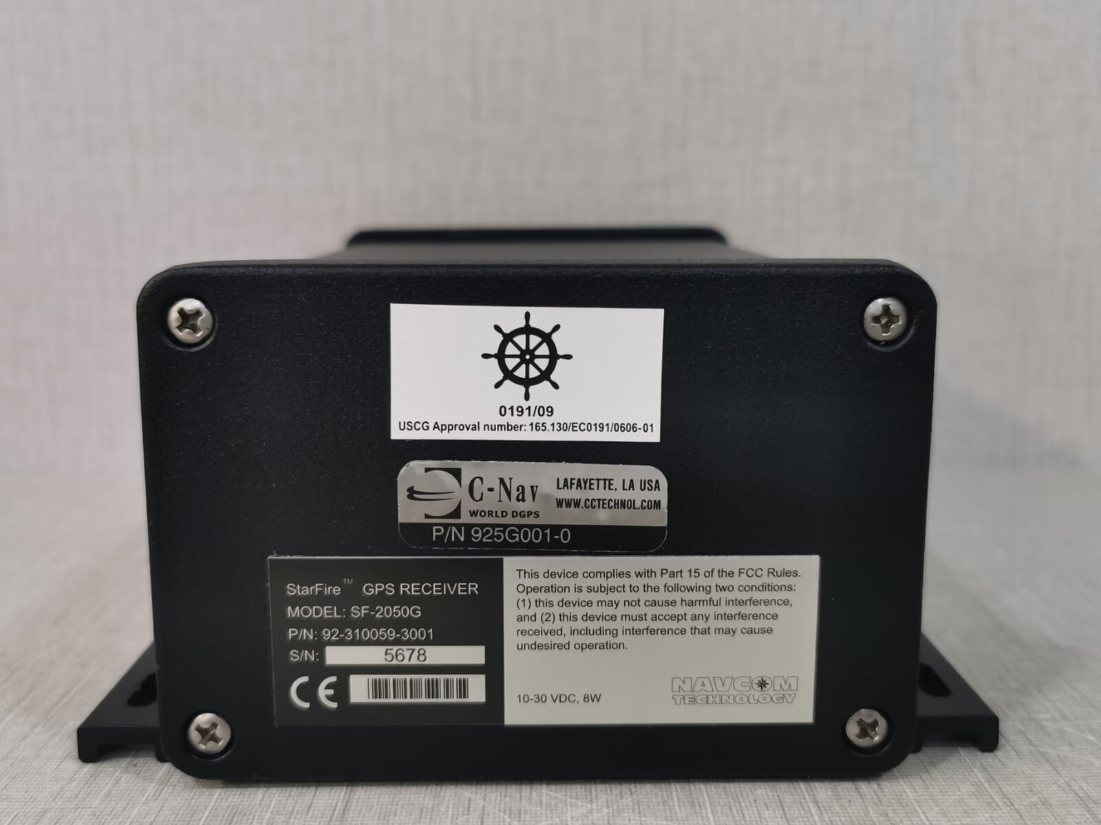 UNKNOWN SF-2050G NavCom SF-2050G GPS Receiver Base and Satellite P/n 92-310059-3001 6
