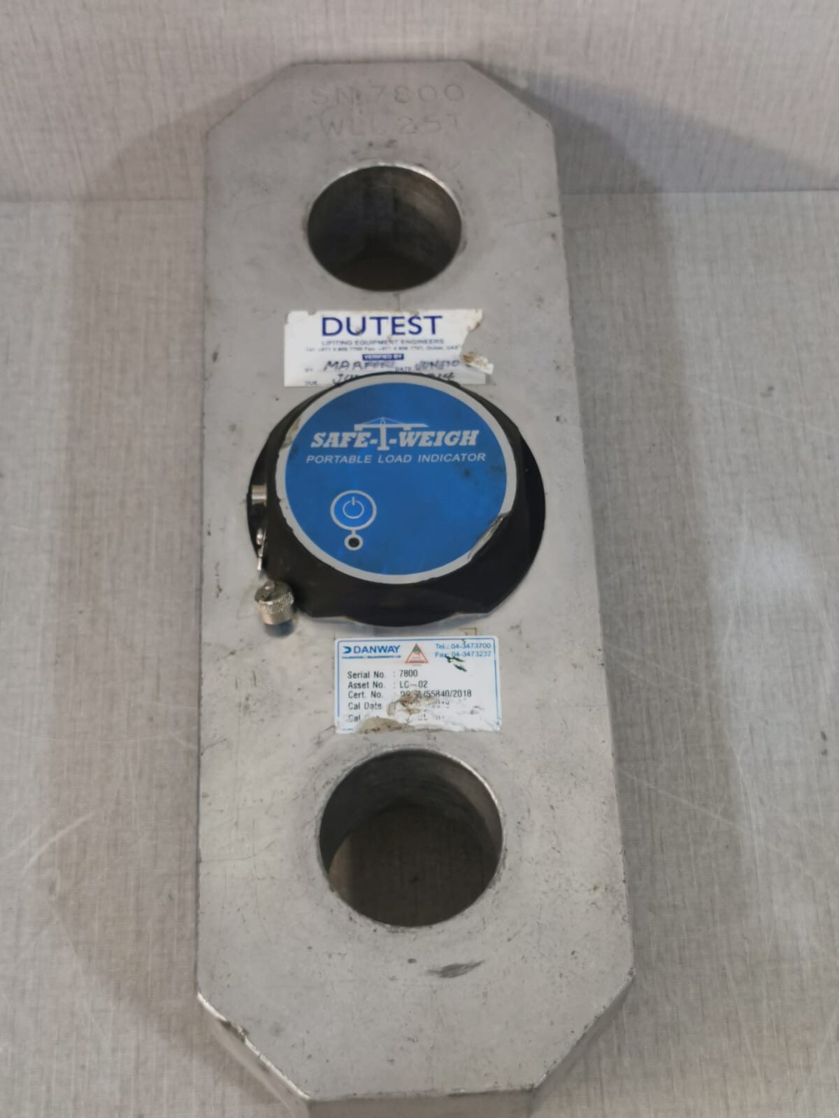 Safe-T-Weigh LC-03 Safe-T-Weigh Portable Load Indicator LC-03 9