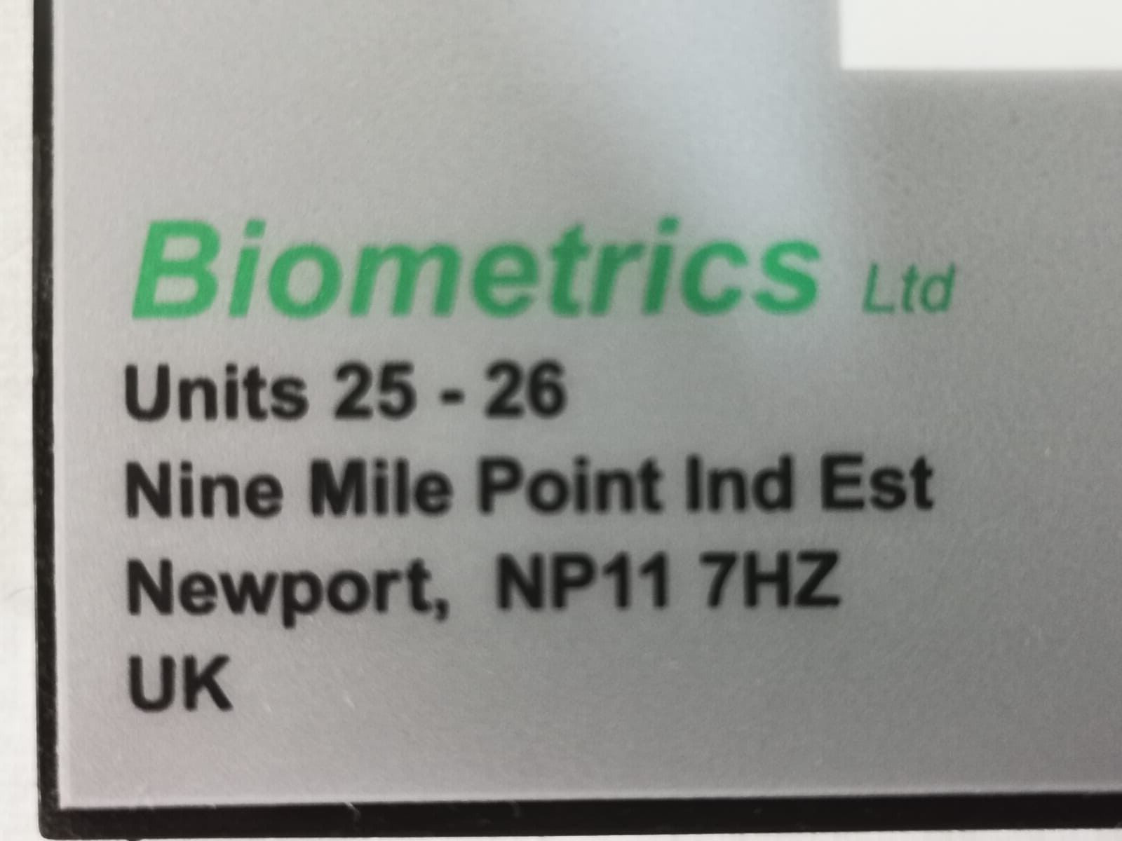 Biometrics X4 Biometrics E-Link X4 / G200 Amplifier Sensor GX3, GX4 / AngleX Sensor NC3, NC4 7