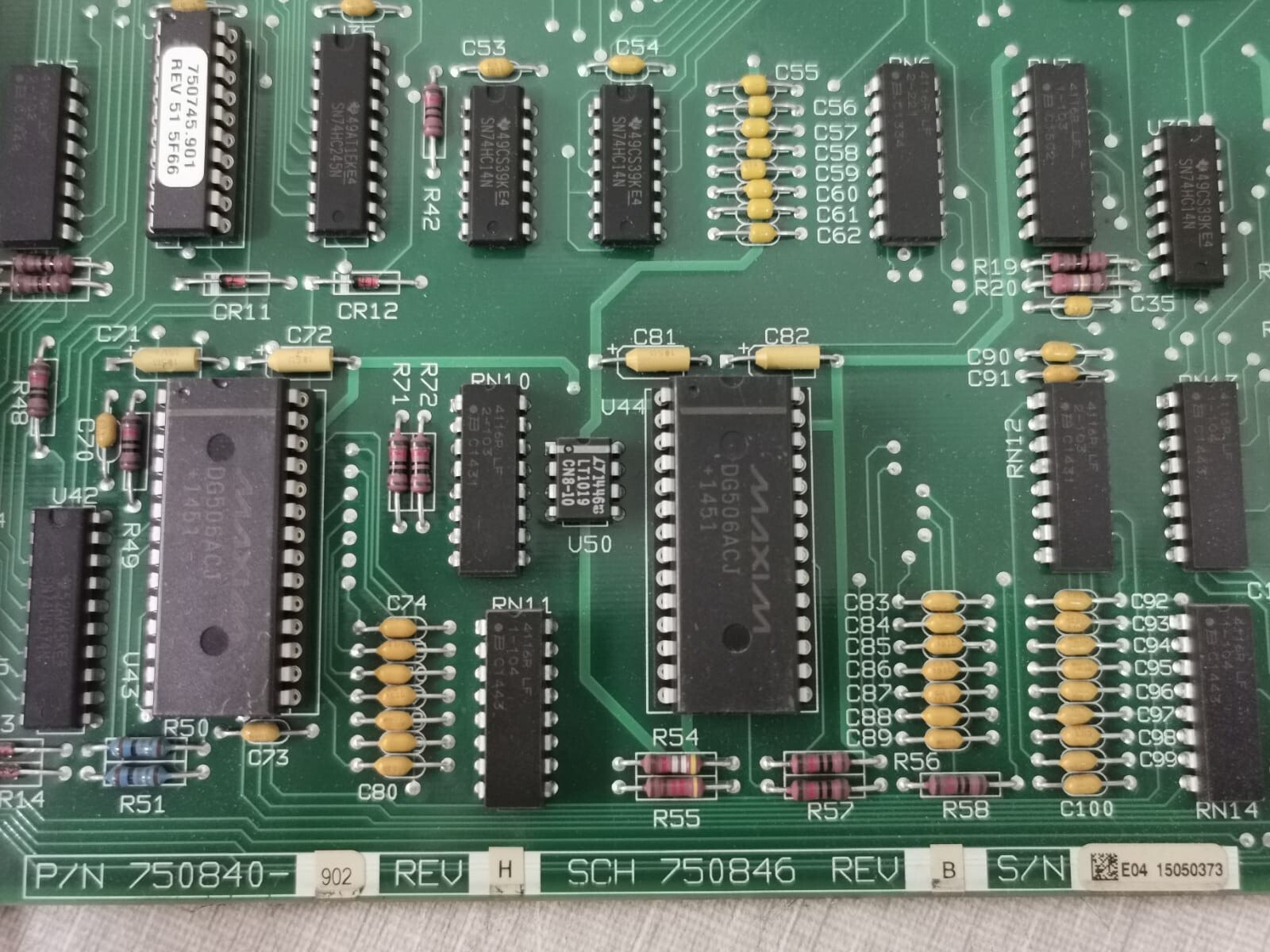 750840-902 750840-902 Rev.H 750846 Rev.B Auxiliary Industrial Board 7