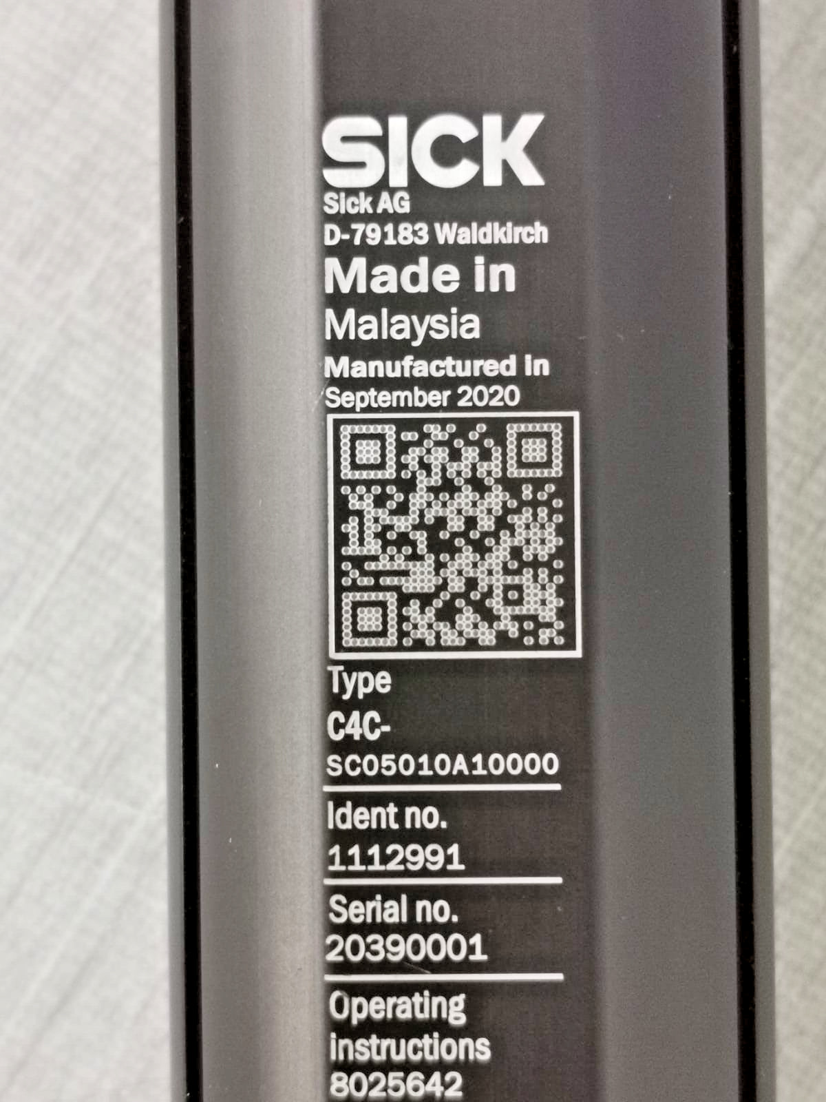 Sick C4C-SC05010A10000 Sick C4C-SC05010A10000 Safety Light Curtains 1112991 DC 24V 2