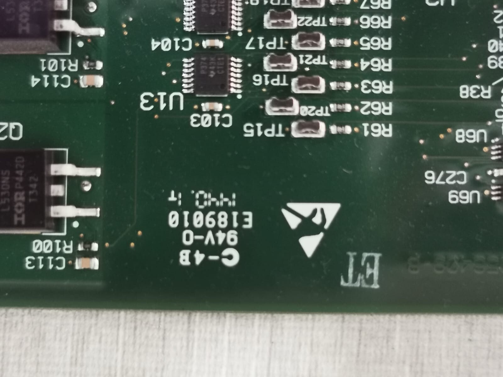 UNKNOWN L8-1000056409-B Motor Control Board 1000056018 REV D / L8-1000056409-B 4