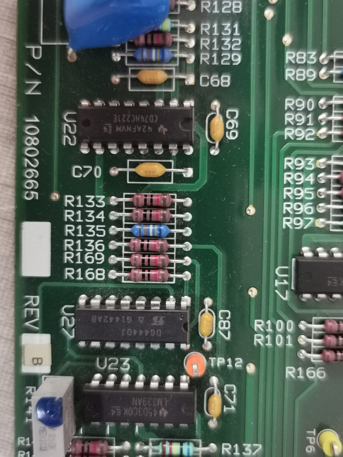 Ultrasonics 10802665 Ultrasonics Control Board P/N 10802665 REV B 6