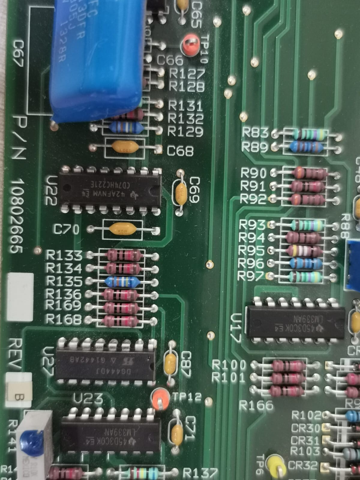 Ultrasonics 10802665 Ultrasonics Control Board P/N 10802665 REV B 7