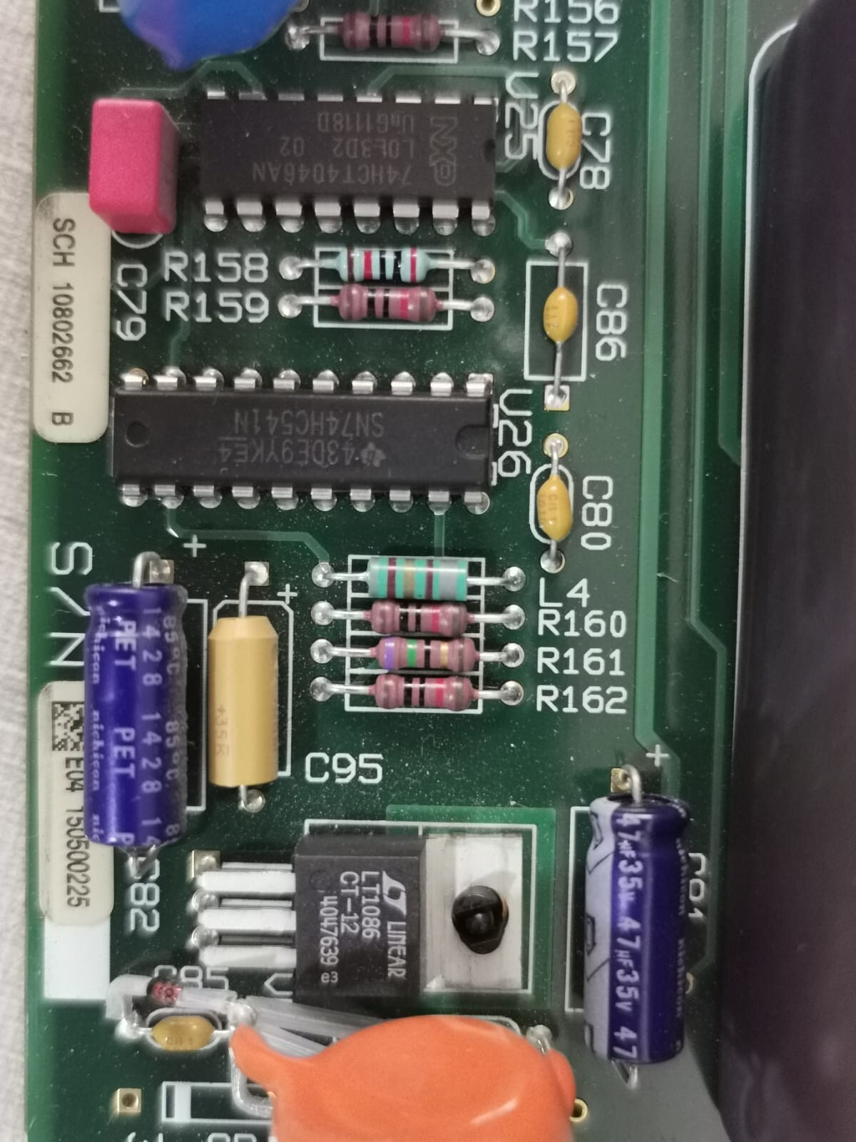 Ultrasonics 10802665 Ultrasonics Control Board P/N 10802665 REV B 9
