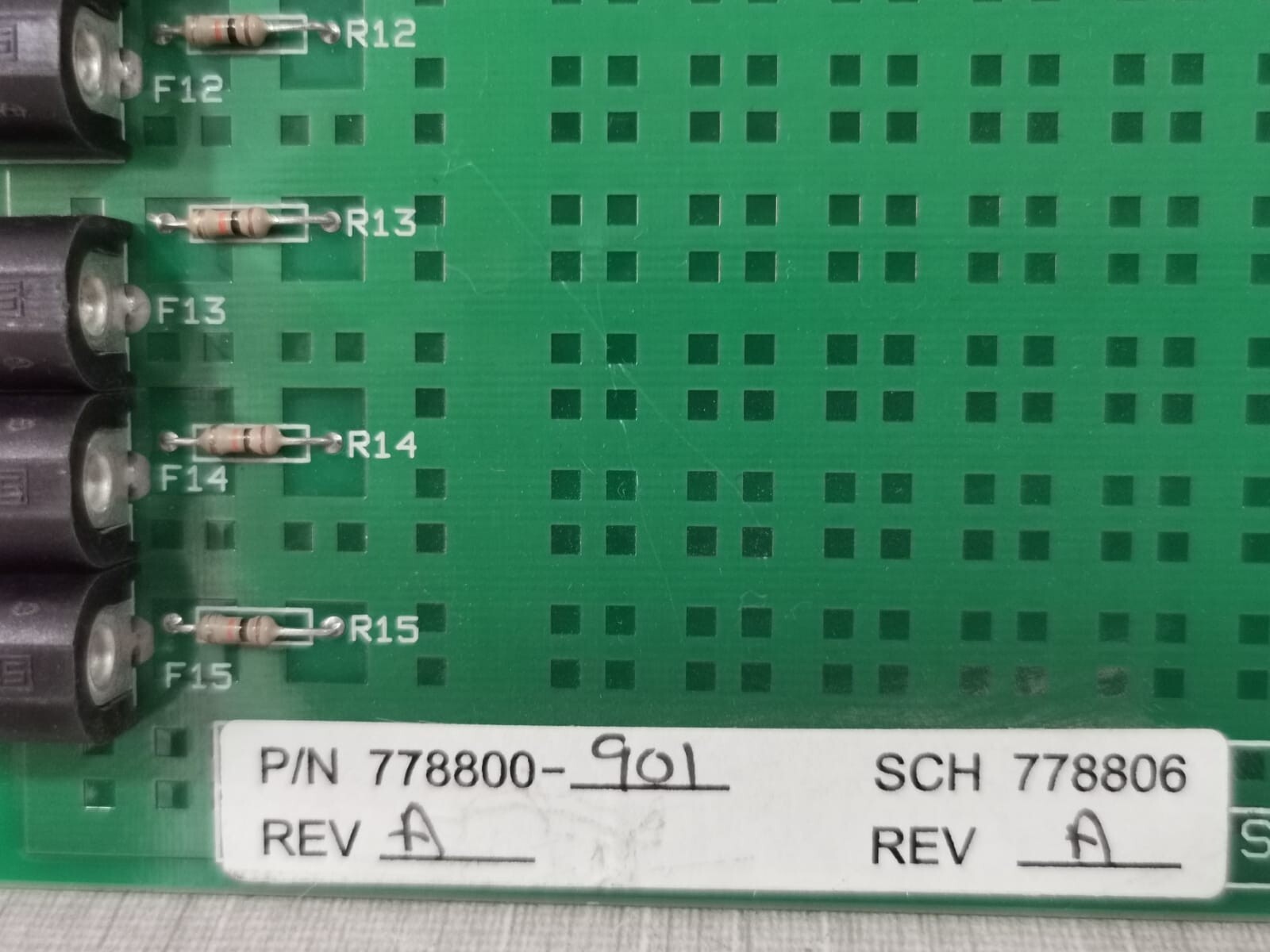 778800-901 P/N 778800-901 REV A SCH 778806 REV A / F-750803-A B-750803-A Board 5
