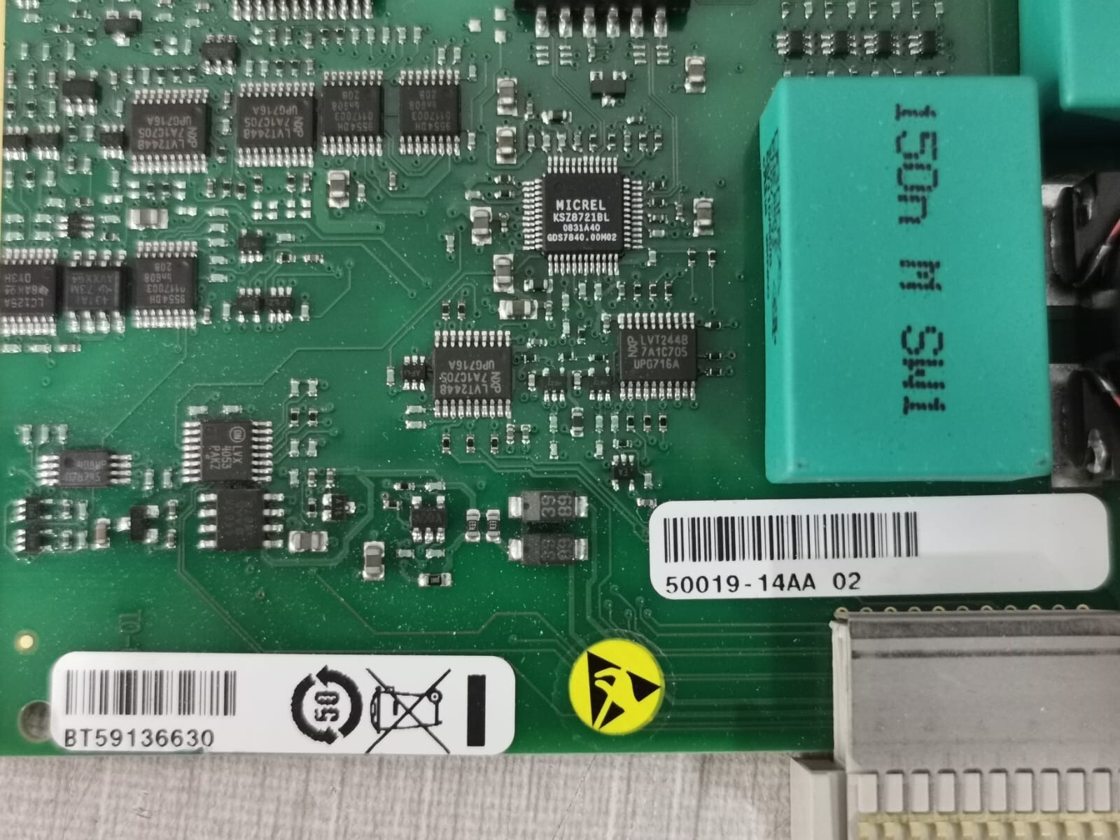 UNKNOWN BOARD-50019 MM-1 Alarm Threshold Switch Power Supply Board 50019-14AA 5
