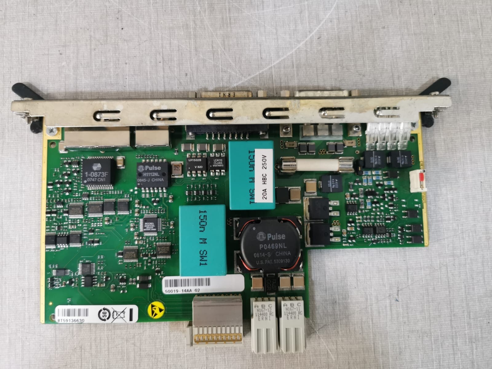 MM-1 Alarm Threshold Switch Power Supply Board 50019-14AA