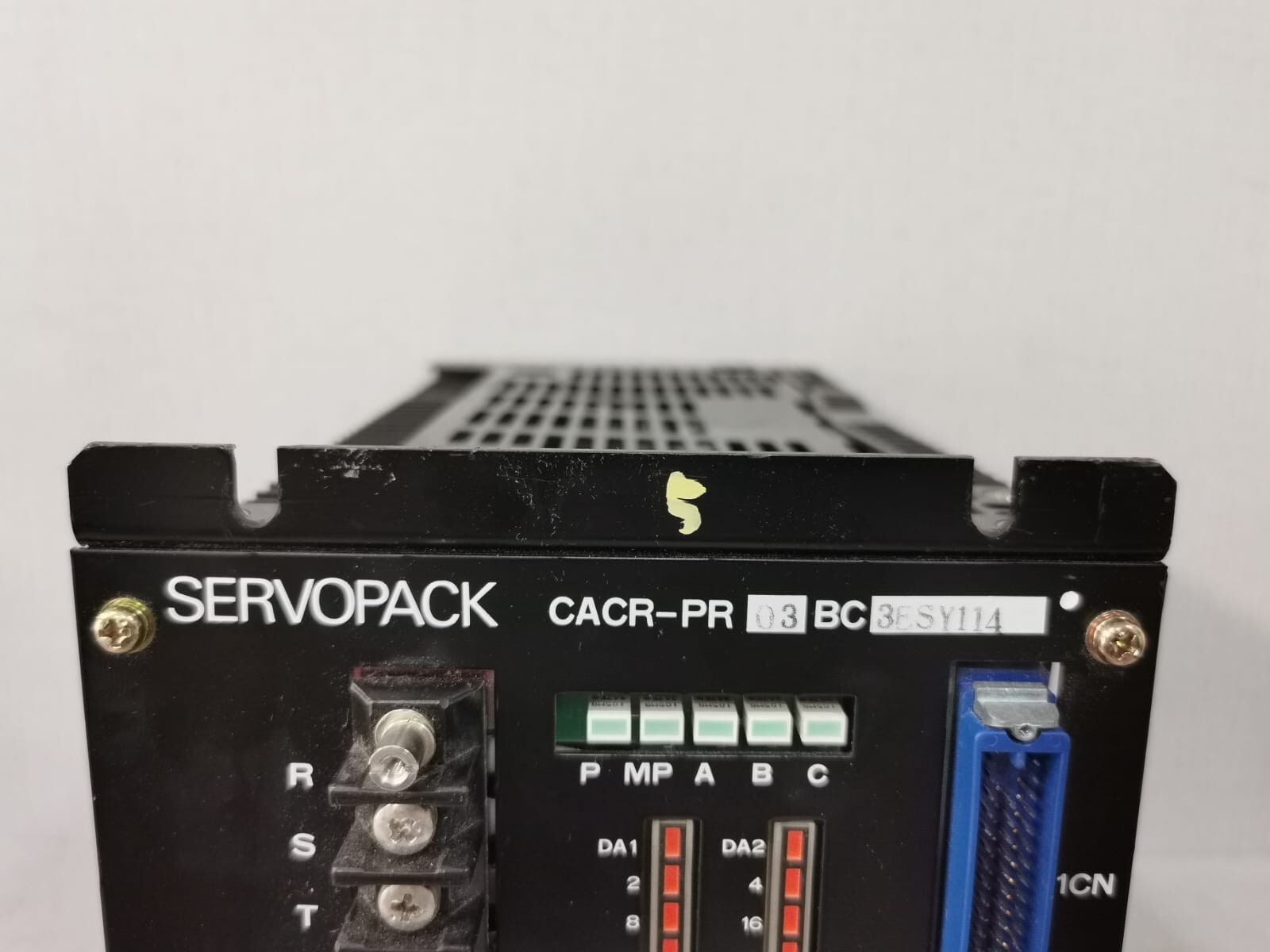Yaskawa PR-03 YASKAWA ELECTRIC ServoPack CACR-PR 03 BC 3BSY114 2