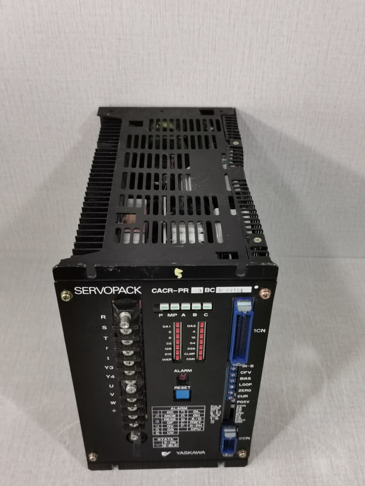 Yaskawa PR-03 YASKAWA ELECTRIC ServoPack CACR-PR 03 BC 3BSY114 3