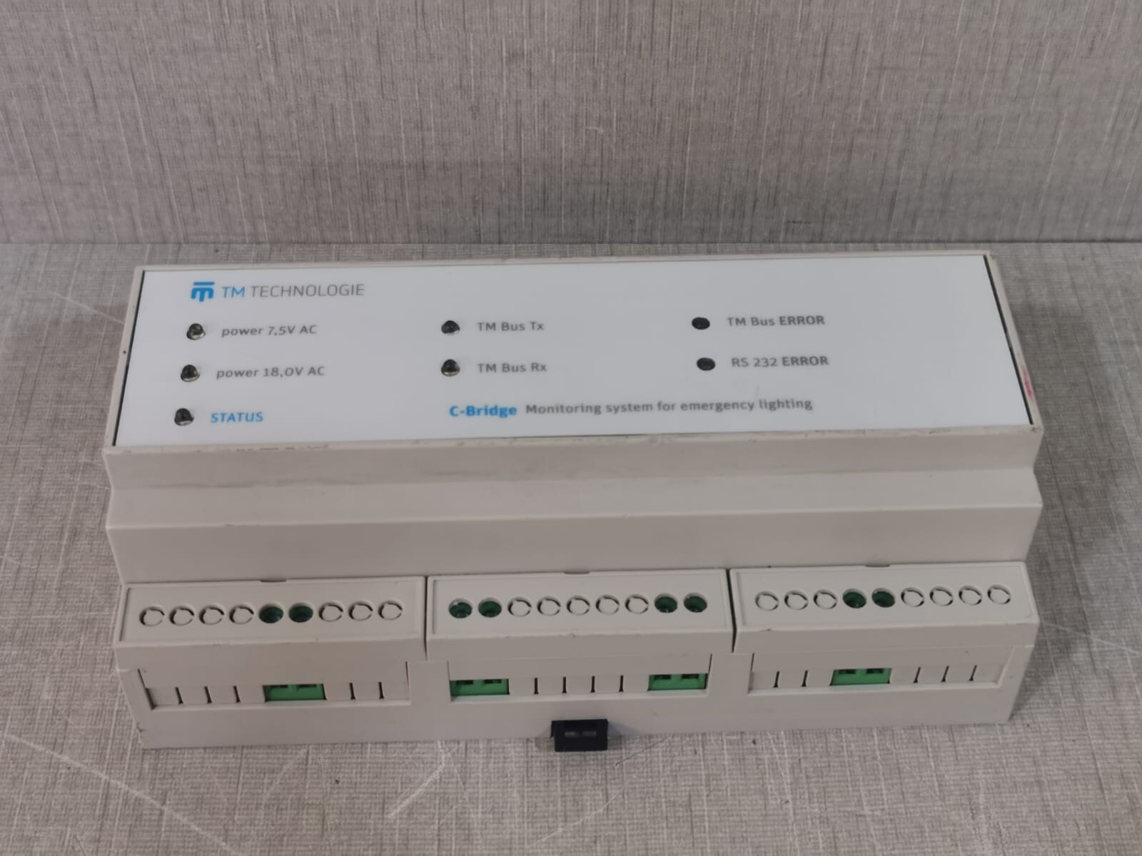 TM Technologie C-BRIDGE TM Technologie C-Bridge Monitoring System For Emergency Lighting 4