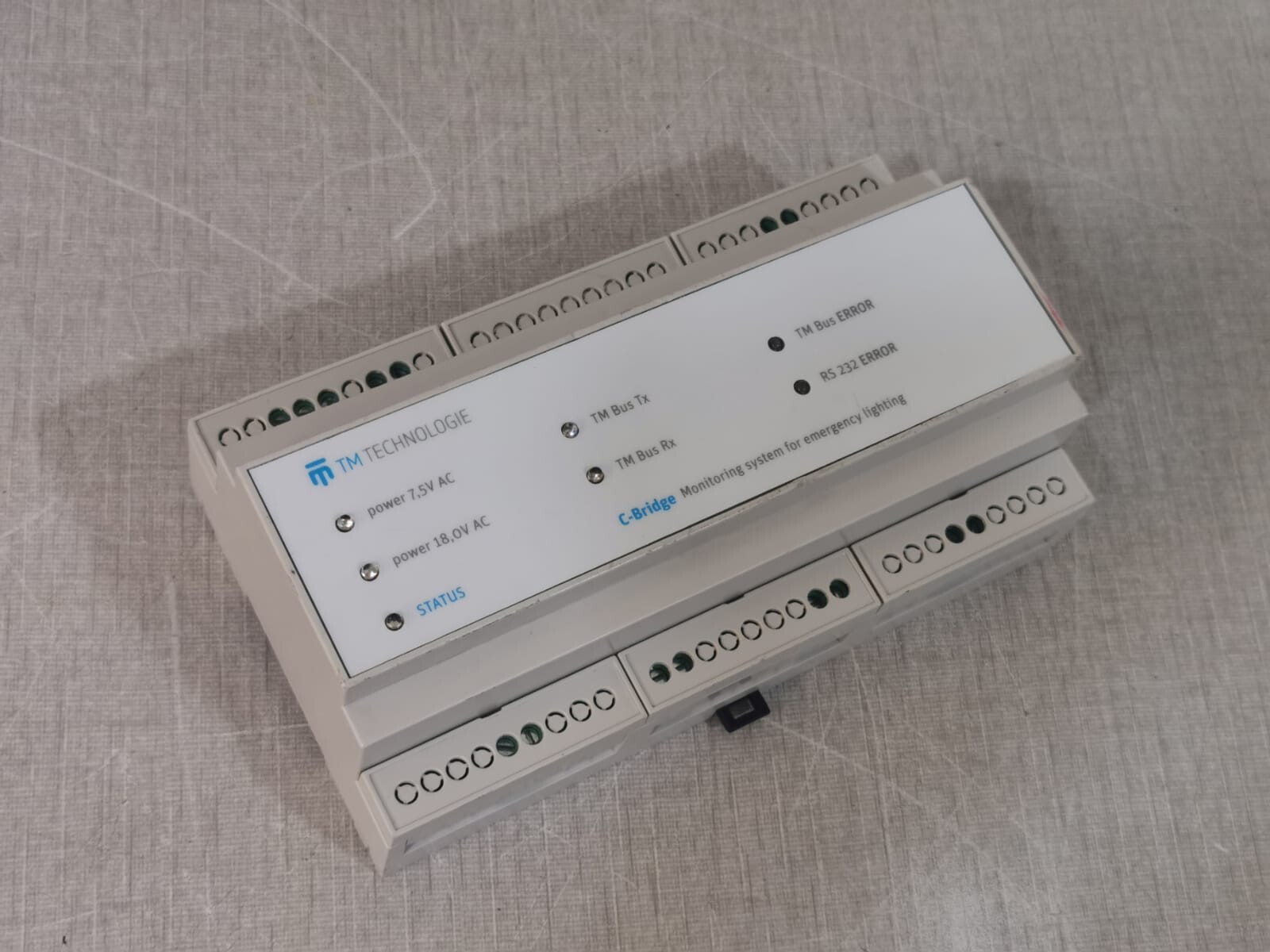 TM Technologie C-BRIDGE TM Technologie C-Bridge Monitoring System For Emergency Lighting 6