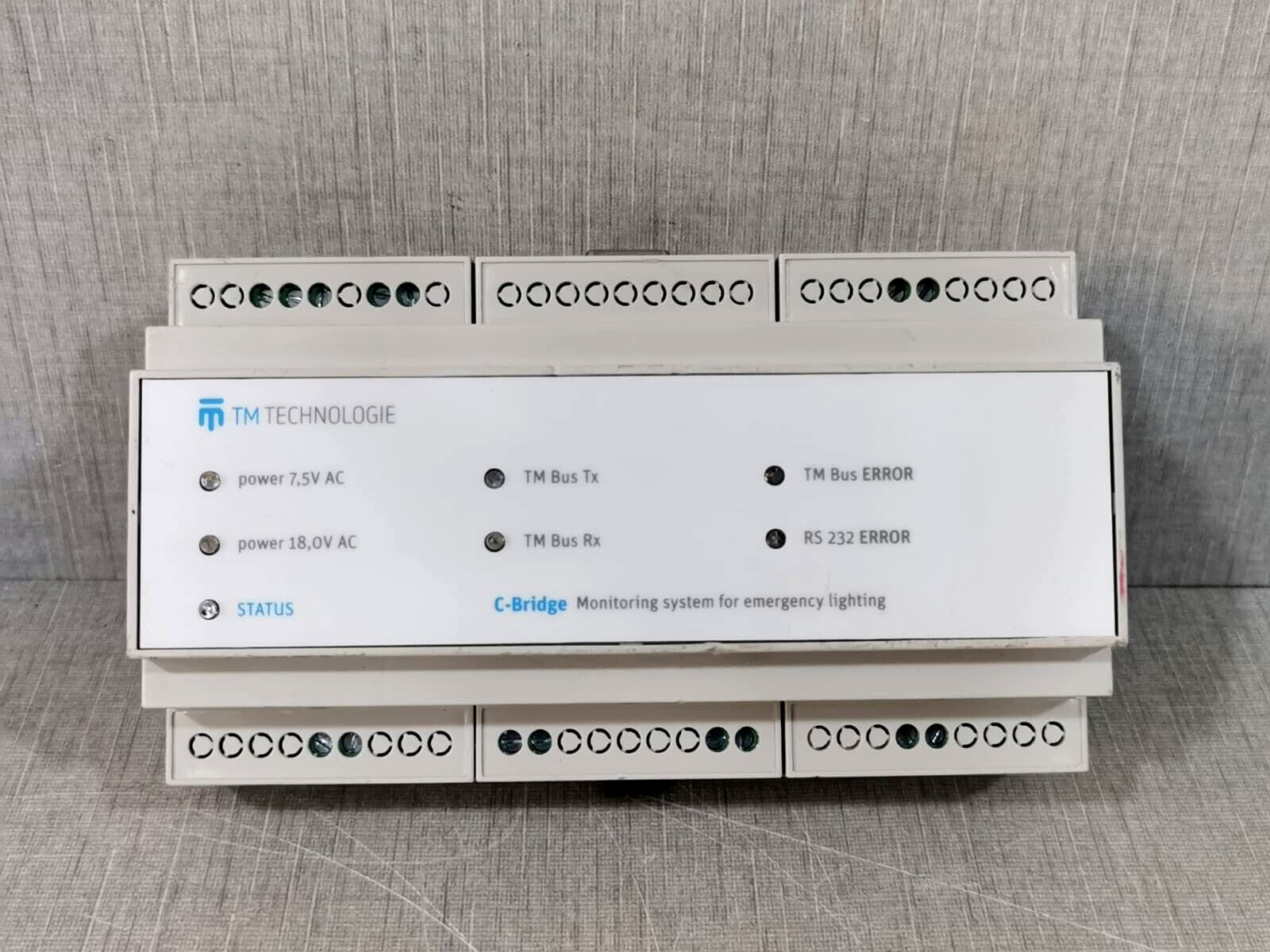 TM Technologie C-Bridge Monitoring System For Emergency Lighting